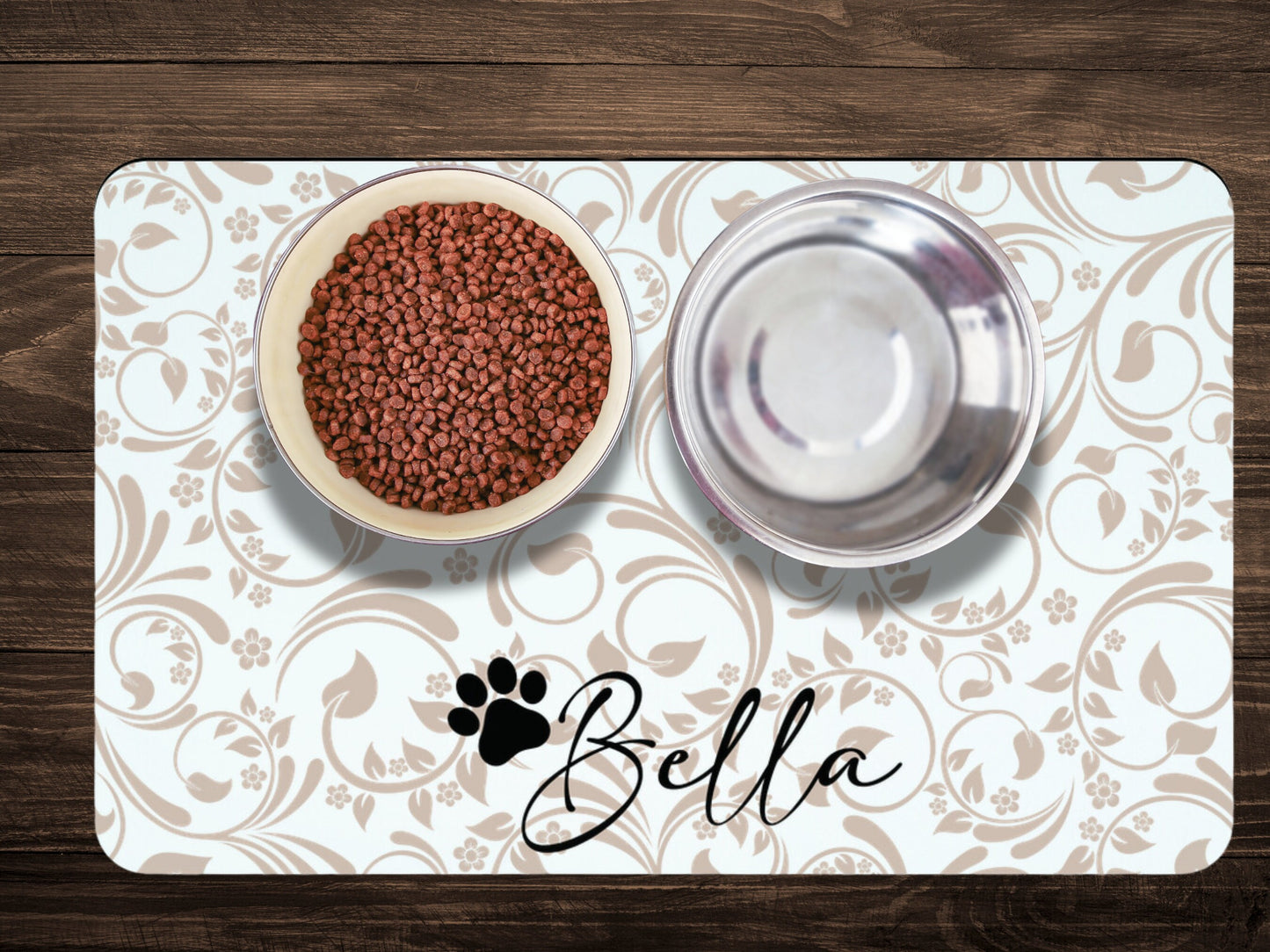 Custom Pet Mat, Dog Food Placemat