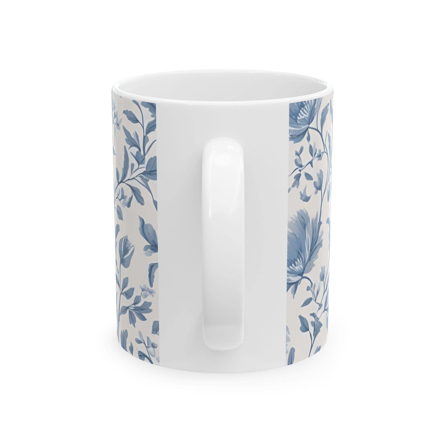 Coffee Mug, Blue Floral