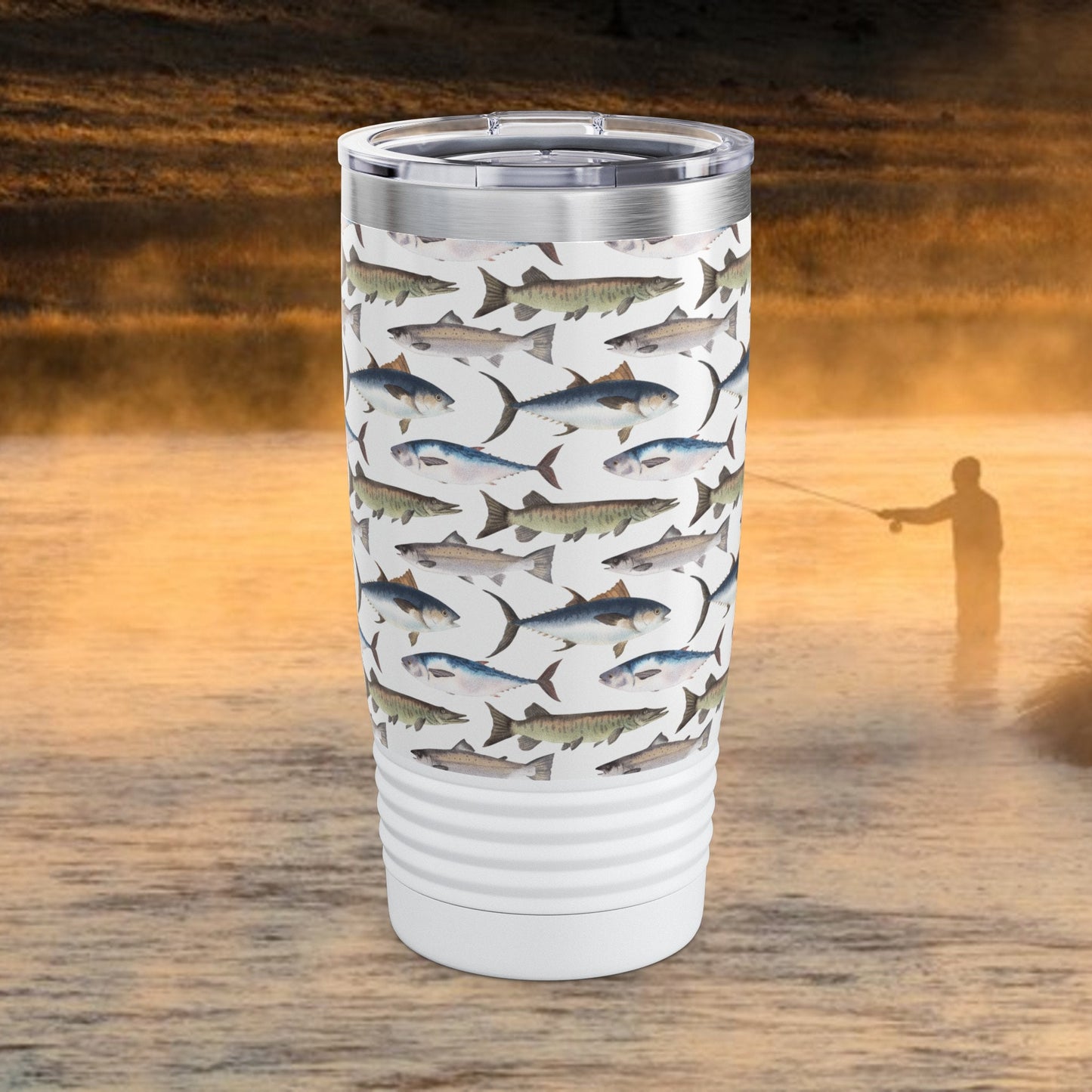 Gift for Dad, Father's Day Gift, Fishing Personalized Cup