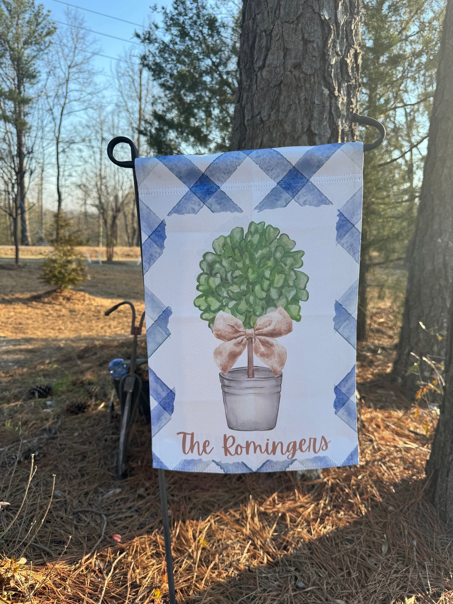 Personalized Garden Flag