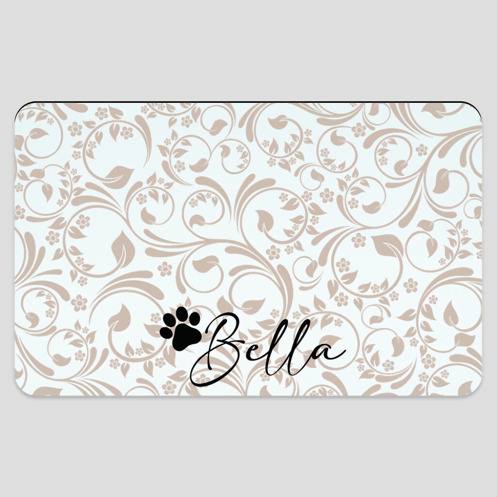 Custom Pet Mat, Dog Food Placemat