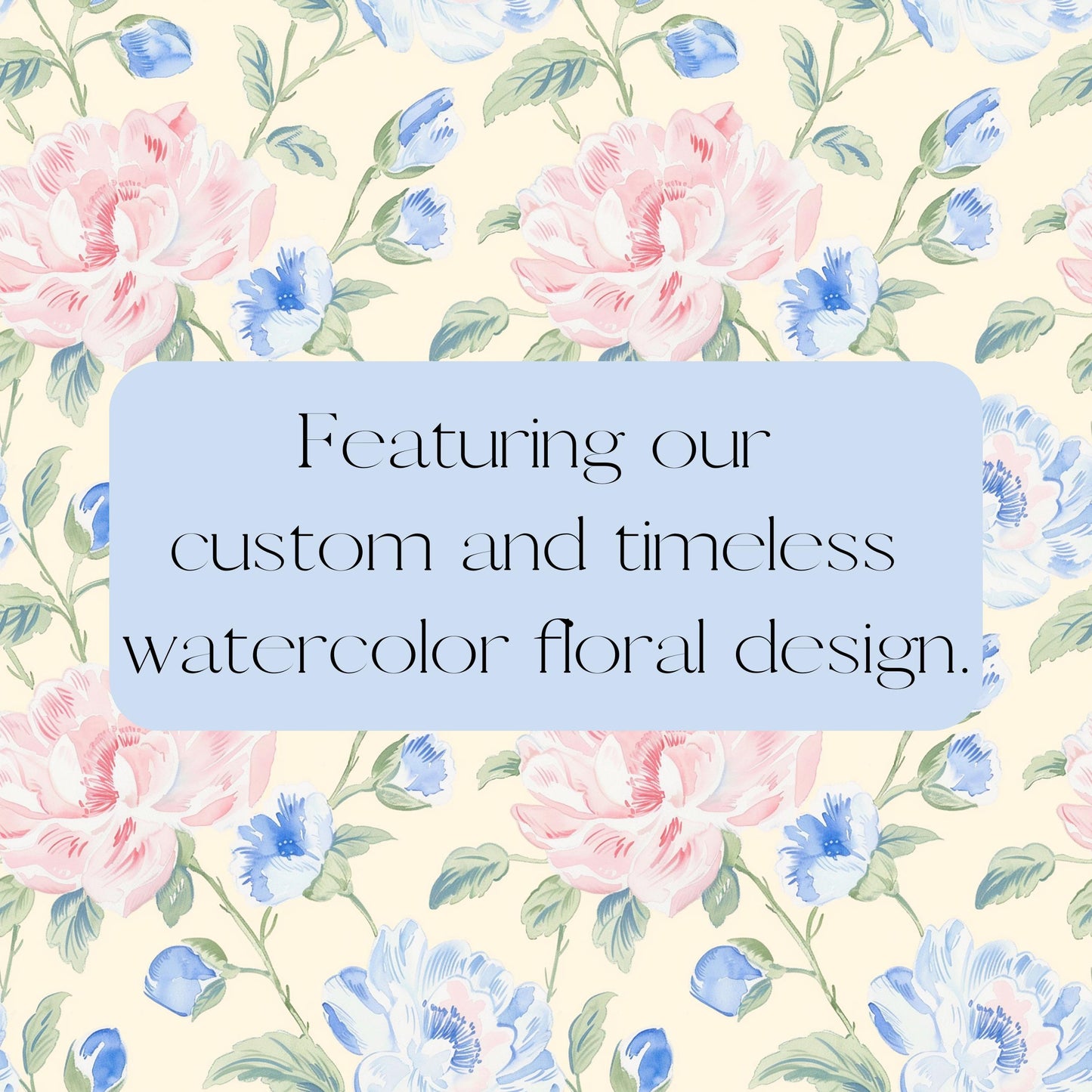 Custom Throw Pillow, Floral