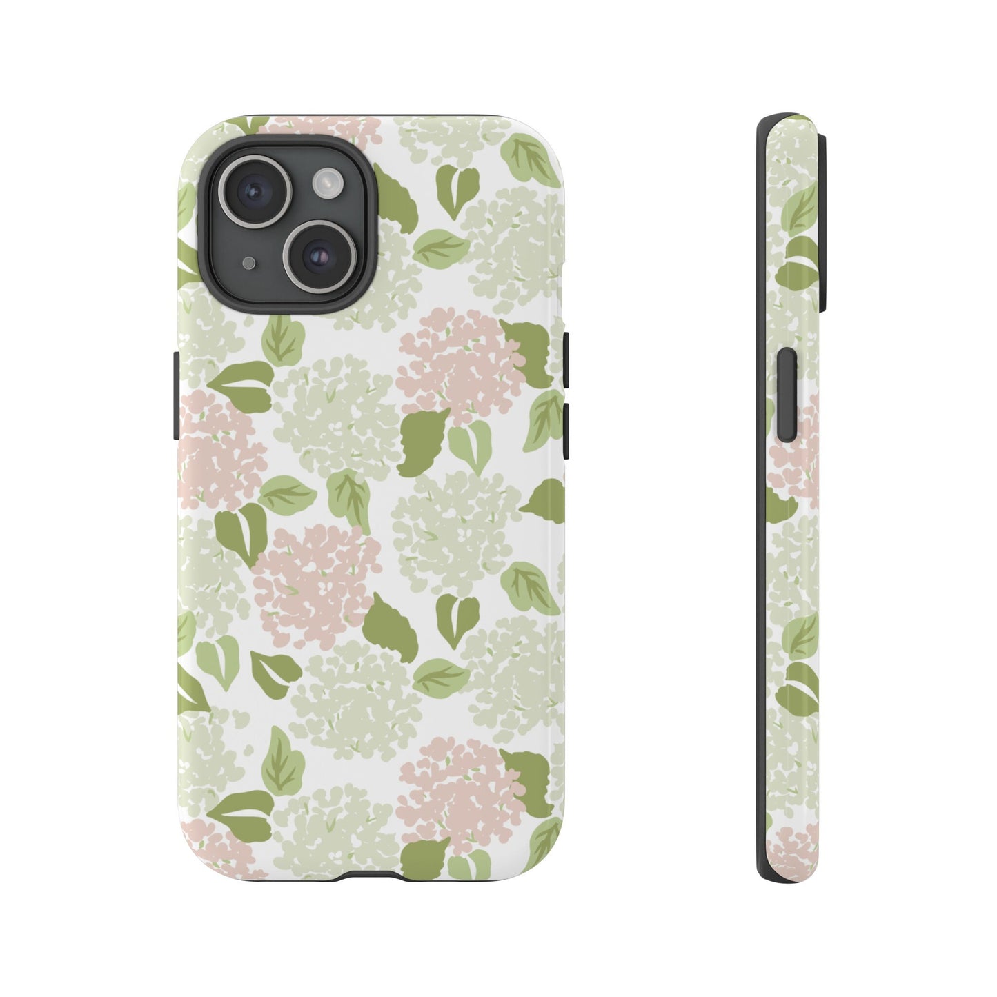 Custom Phone Case, Hydrangeas