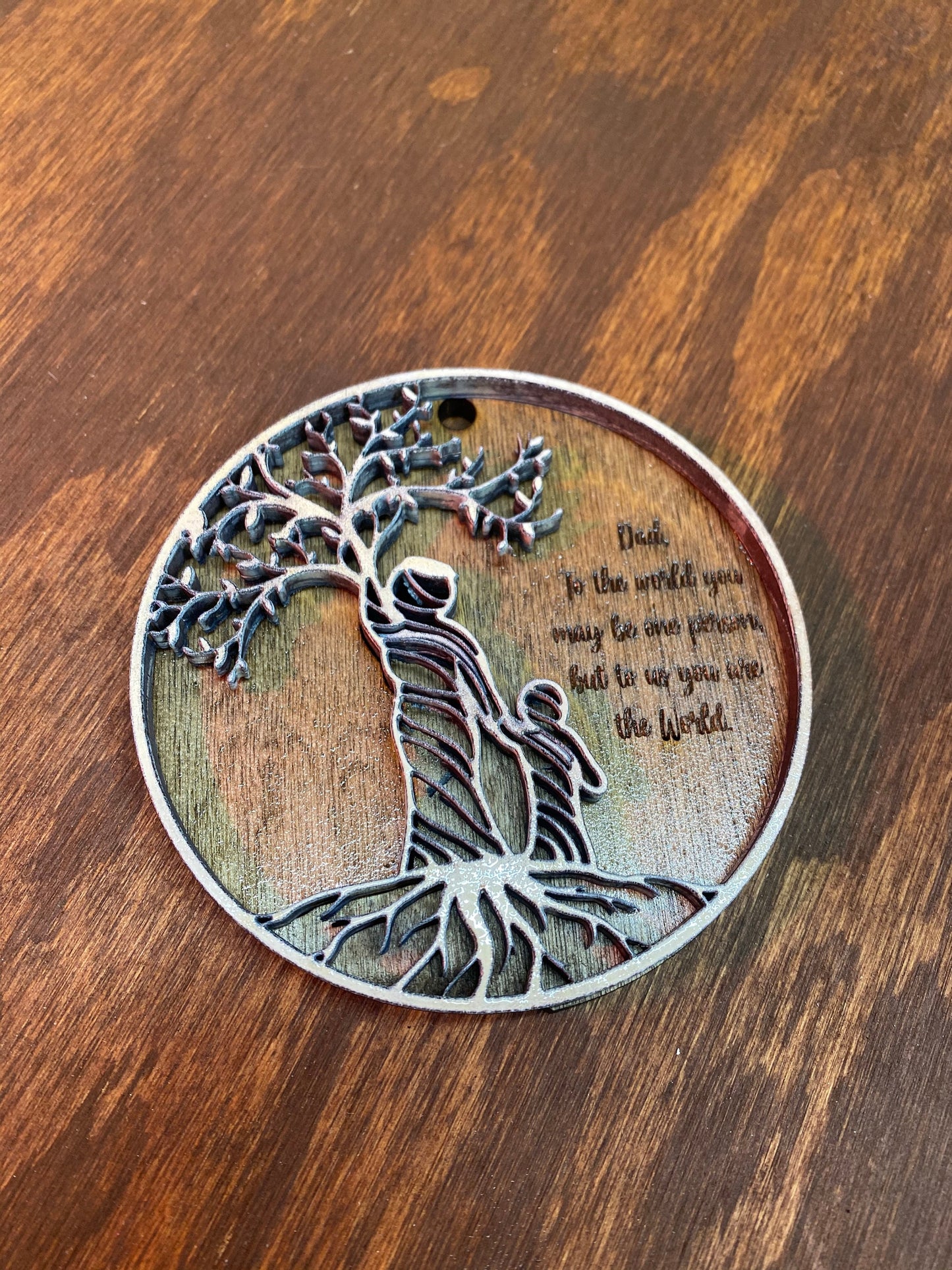 Personalized Mom Gift, Personalized Gift for Mom Ornament, Gifts from Daughter, Mother's Day Gift, Handmade Gift for Mom