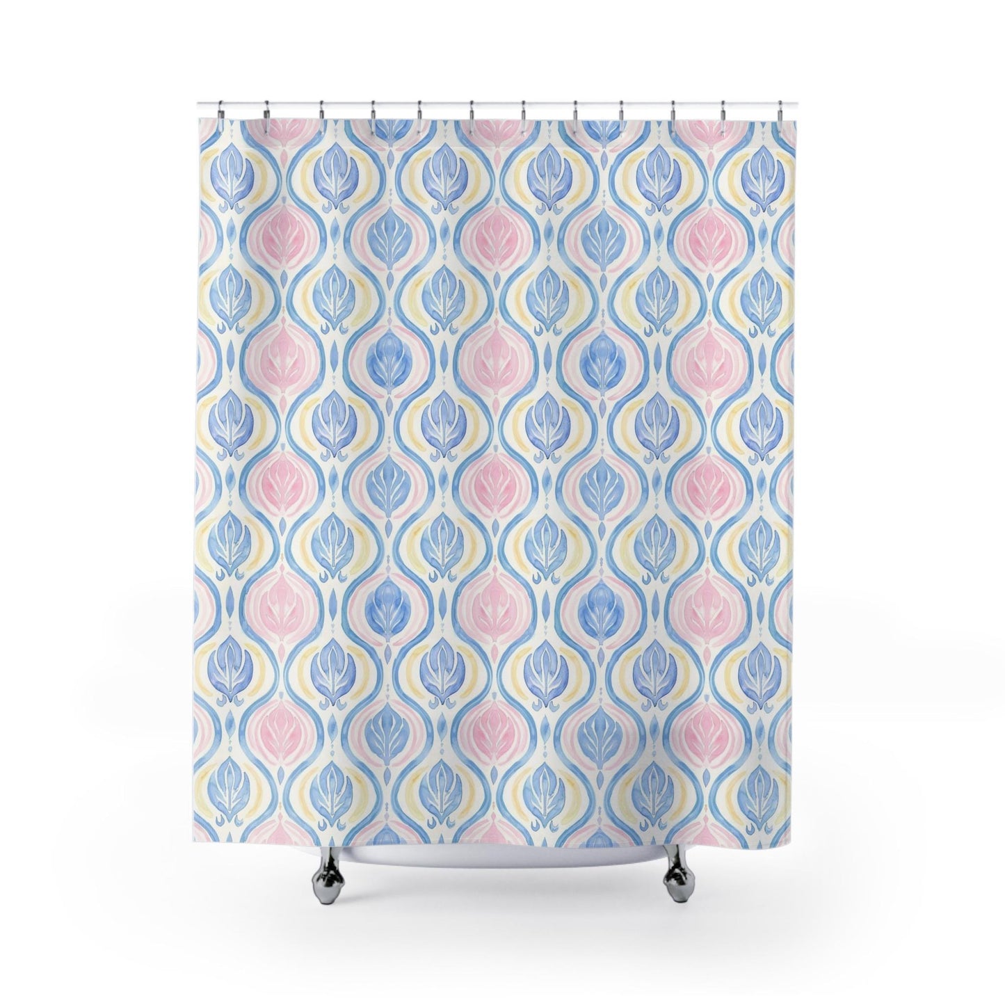 Custom Shower Curtain, Coquette Pattern
