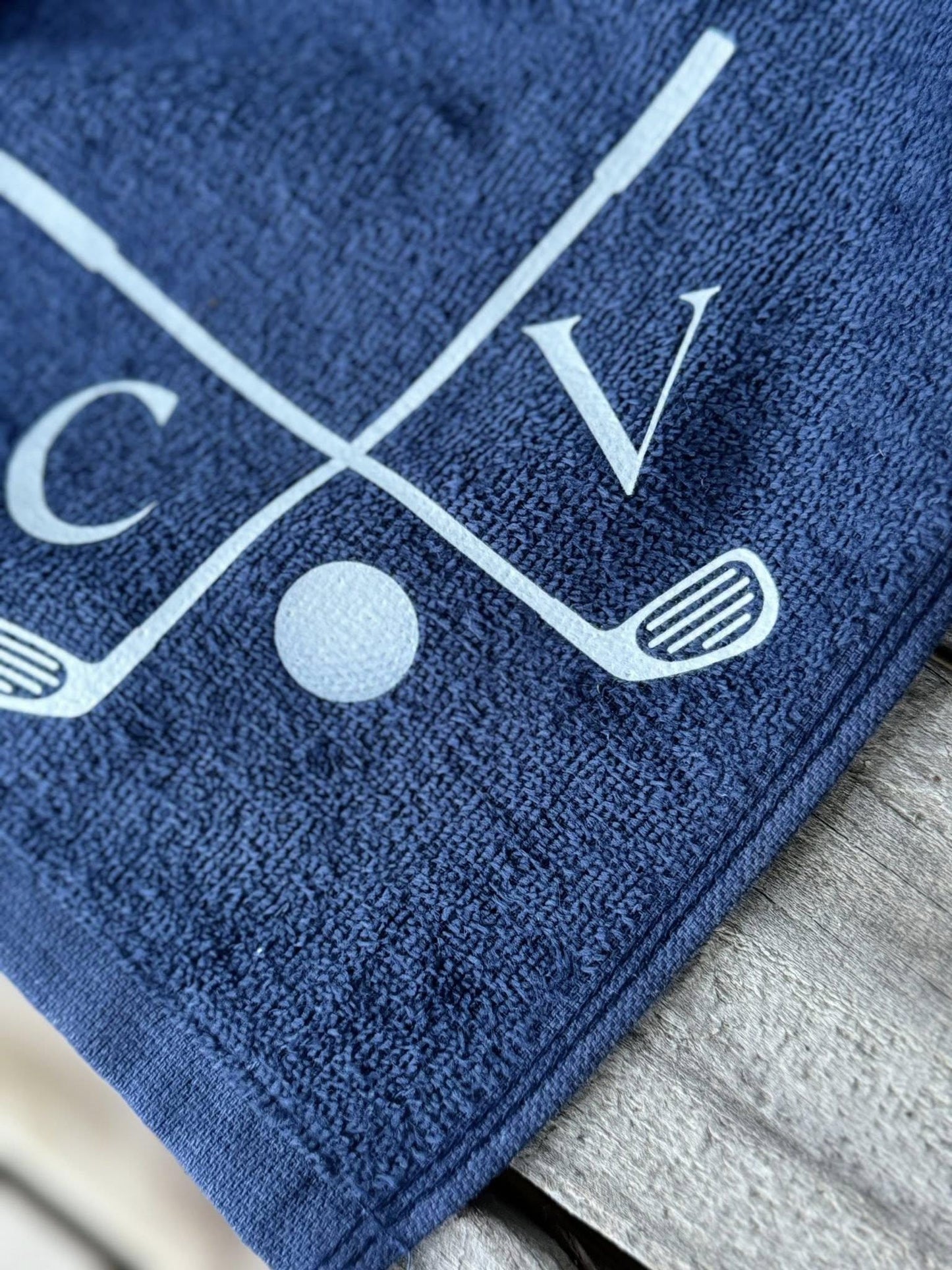 Custom Golf Towel, Golf Gear, Towel for Golf, Dad Golf Gift, Fathers Day Golf, Groomsmen Gifts, Monogrammed Towel, Bachelor Party Gift