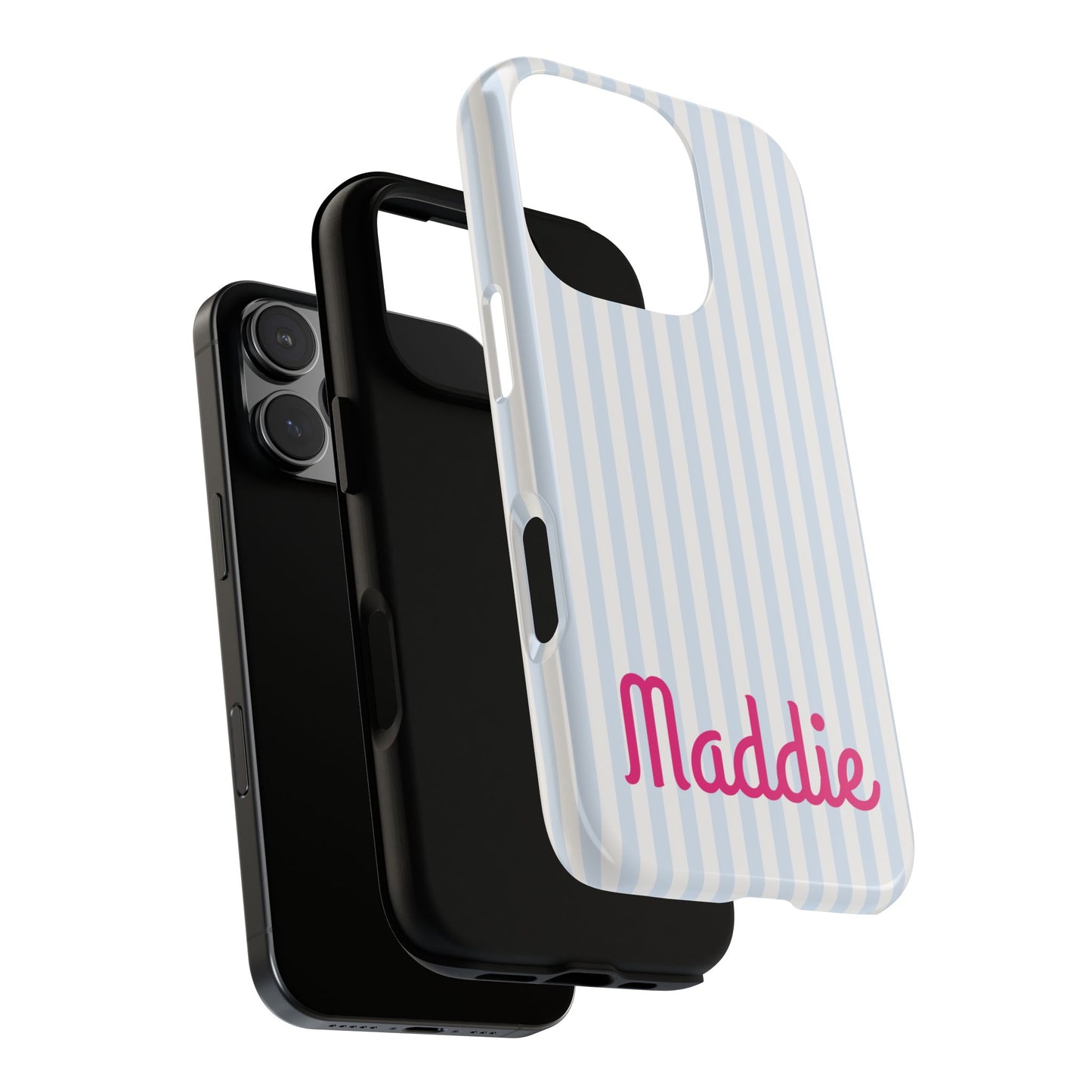 Personalized Phone Tough Cases - Blue Stripe