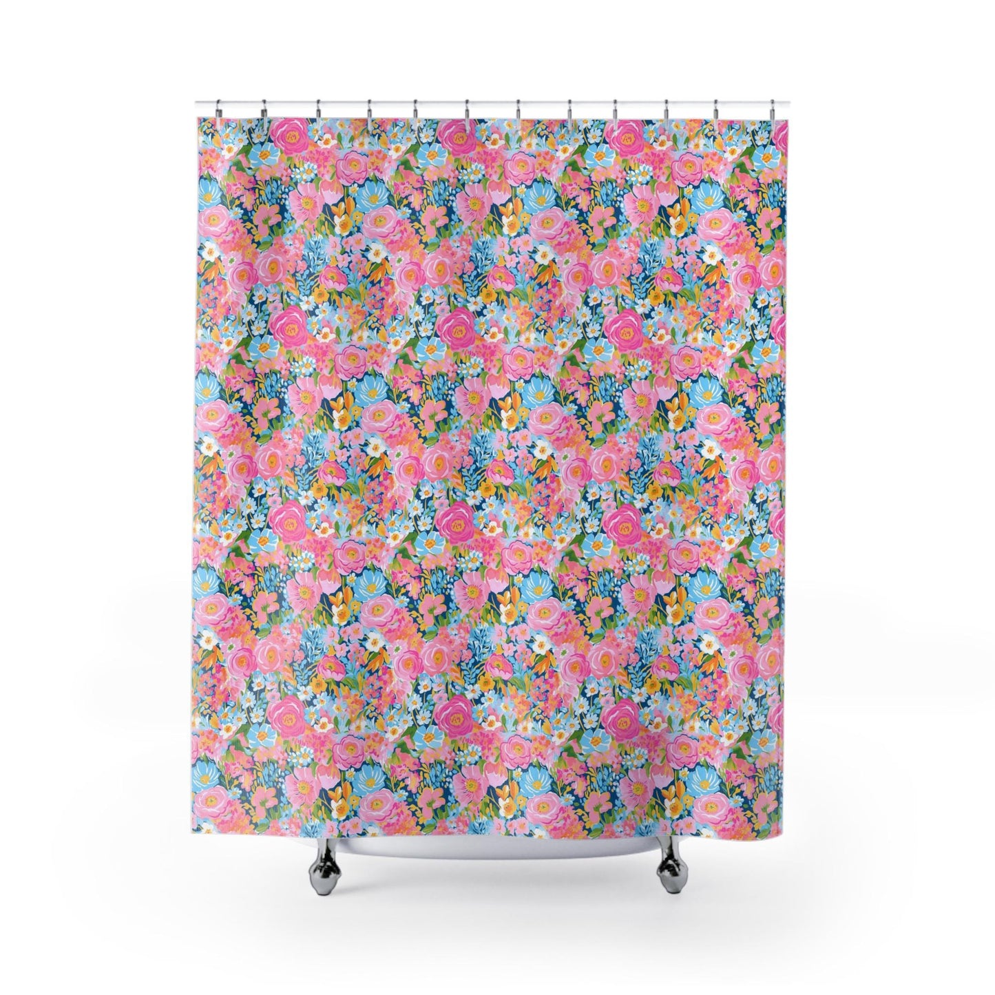 Custom Shower Curtain, Floral