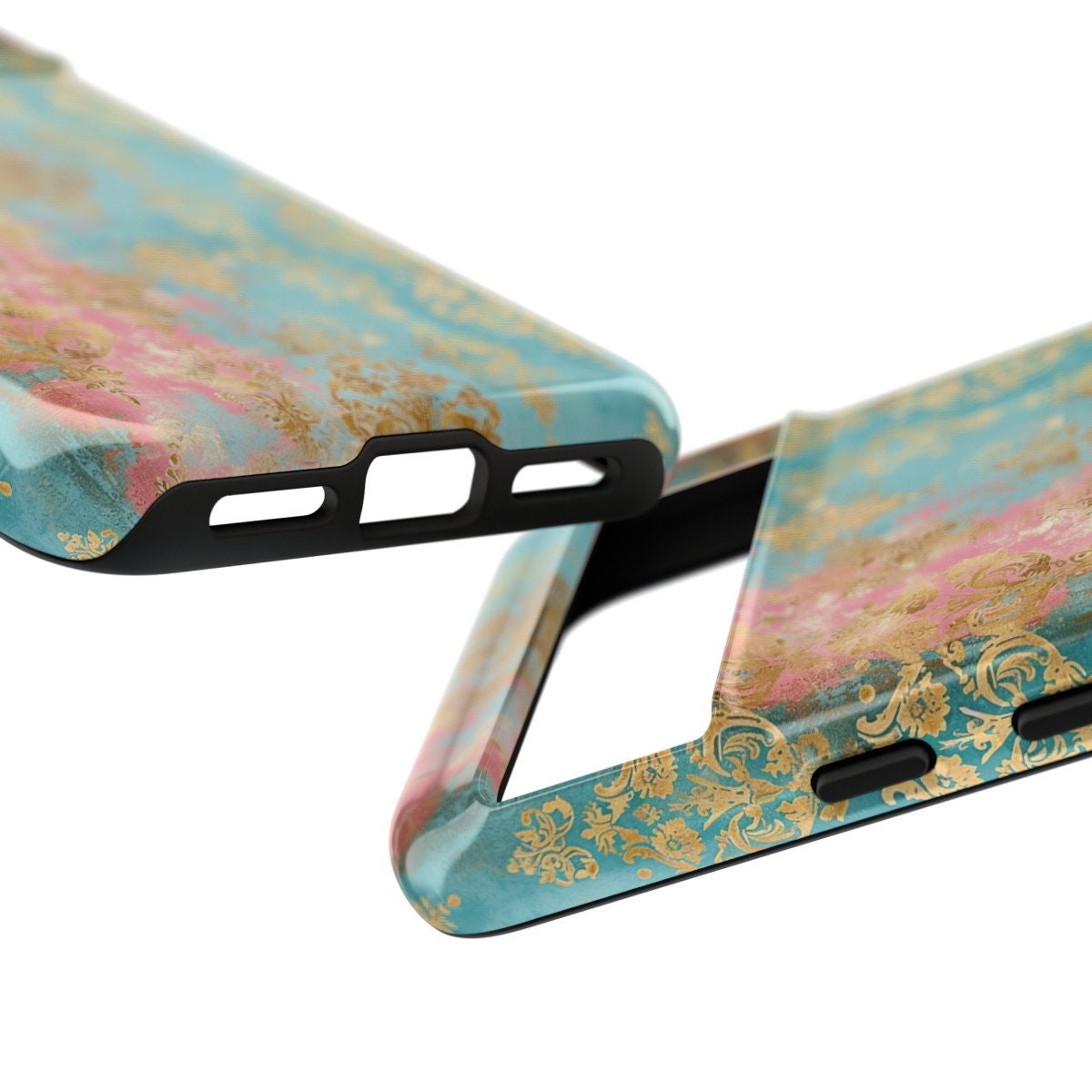 Custom Phone Case, Elegant Damask