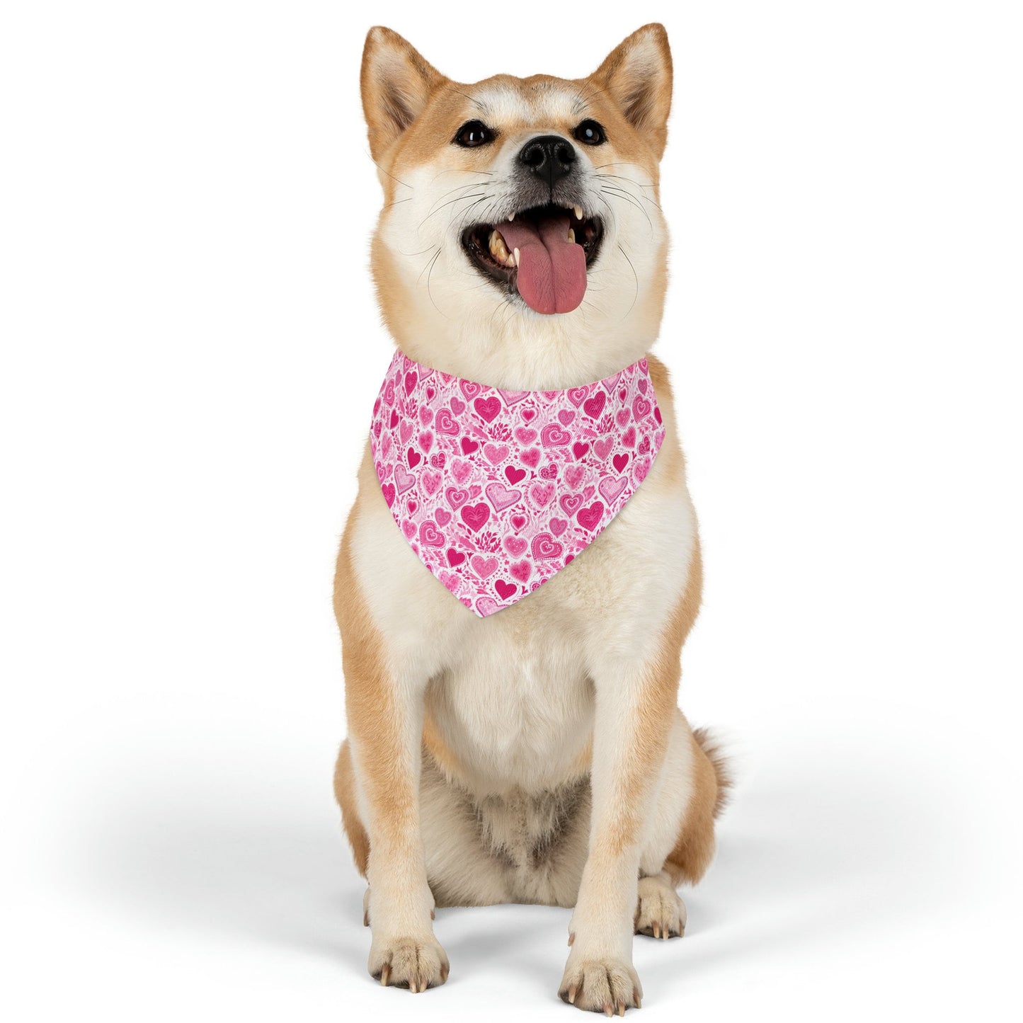 Custom Dog Bandana, Dog Valentine Bandana, Dog Gift