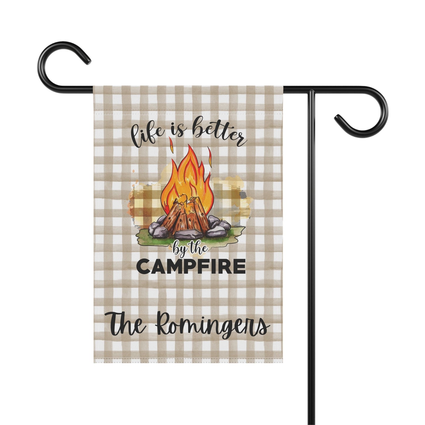Camper Garden Flag