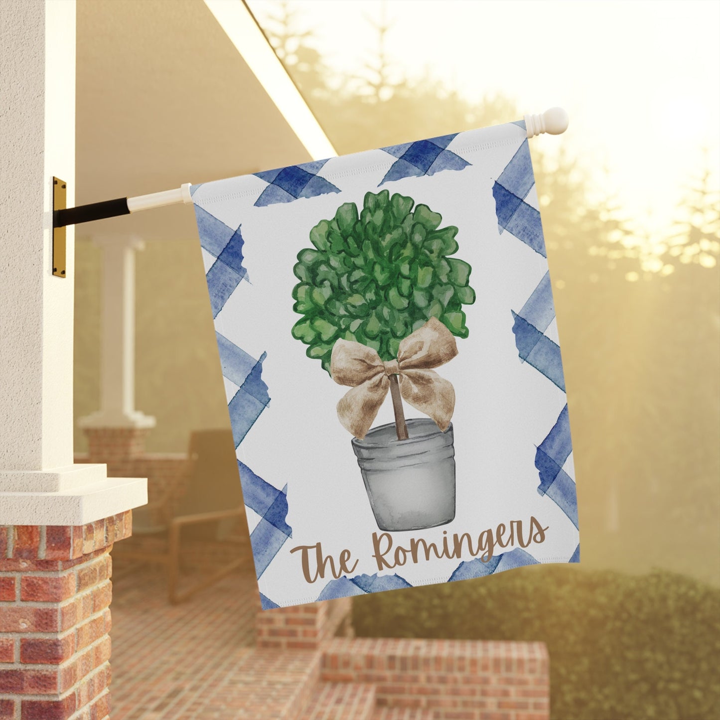 Personalized Garden Flag