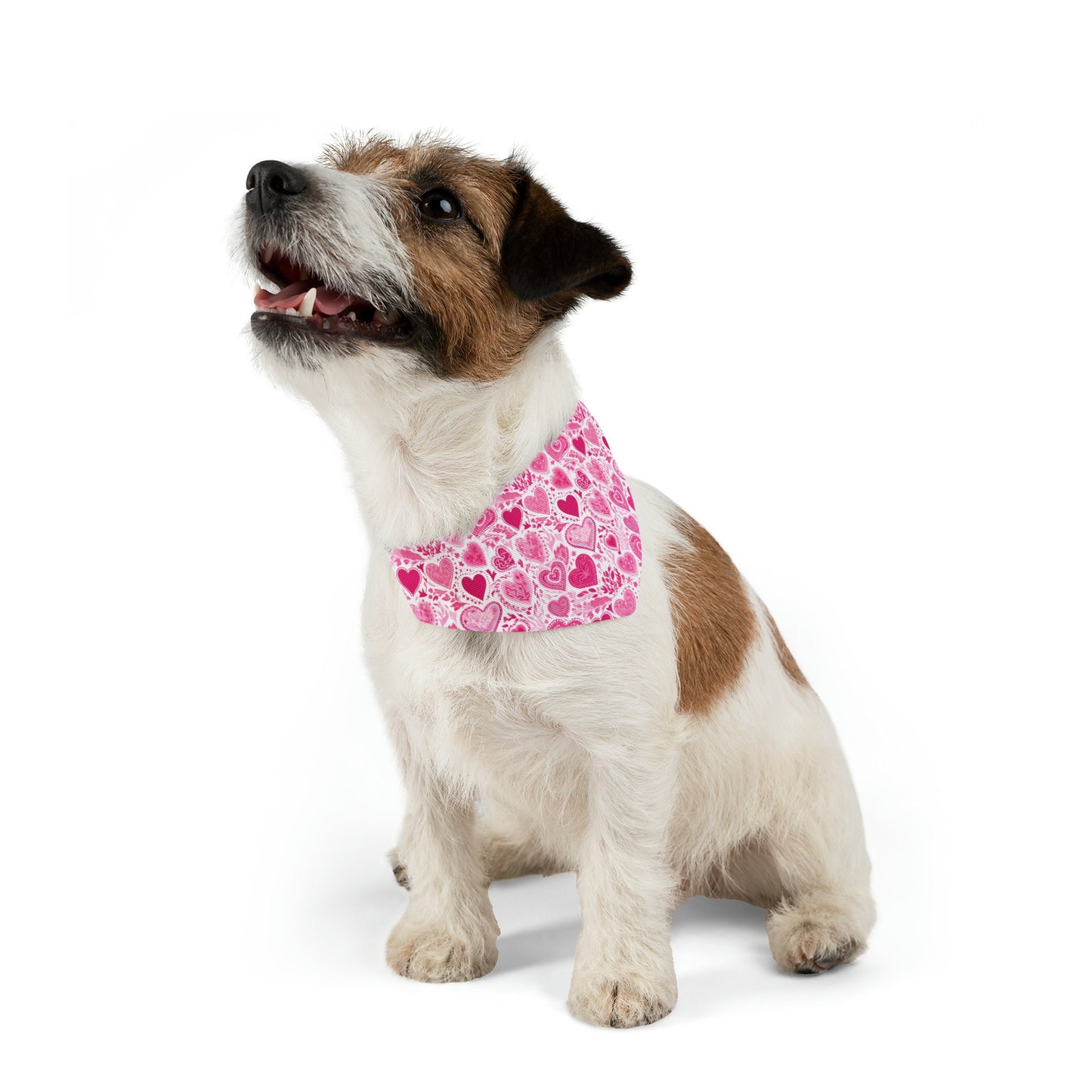 Custom Dog Bandana, Dog Valentine Bandana, Dog Gift