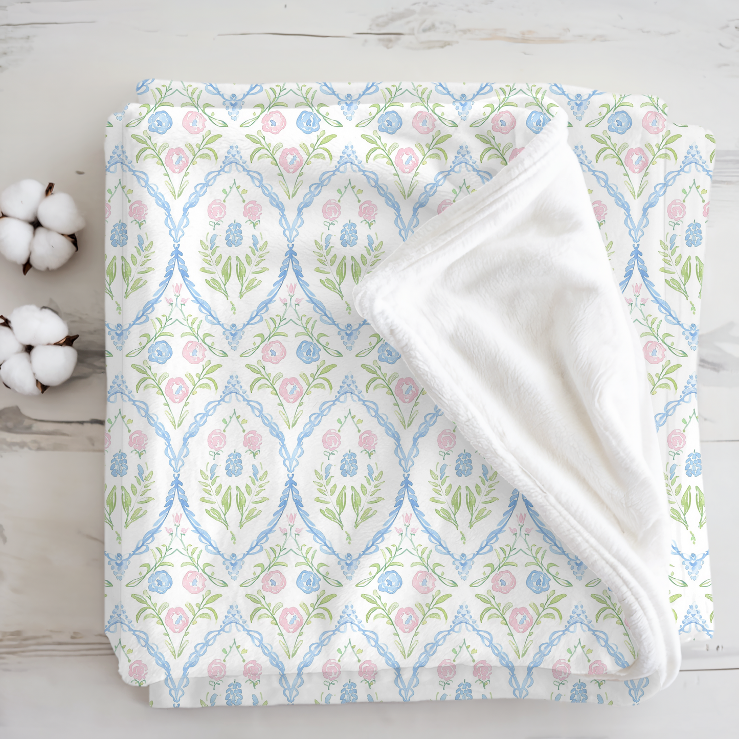 Velveteen Microfiber Blanket - Coquette