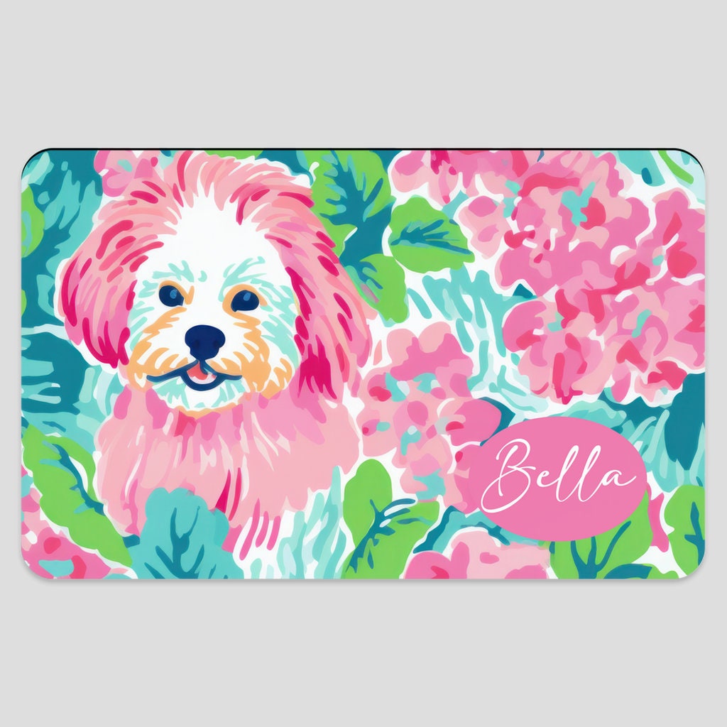 Custom Pet Mat, Dog Food Placemat