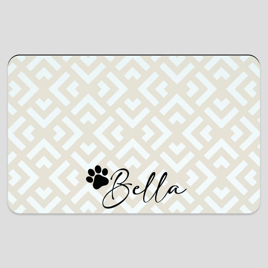 Custom Pet Mat, Dog Food Placemat
