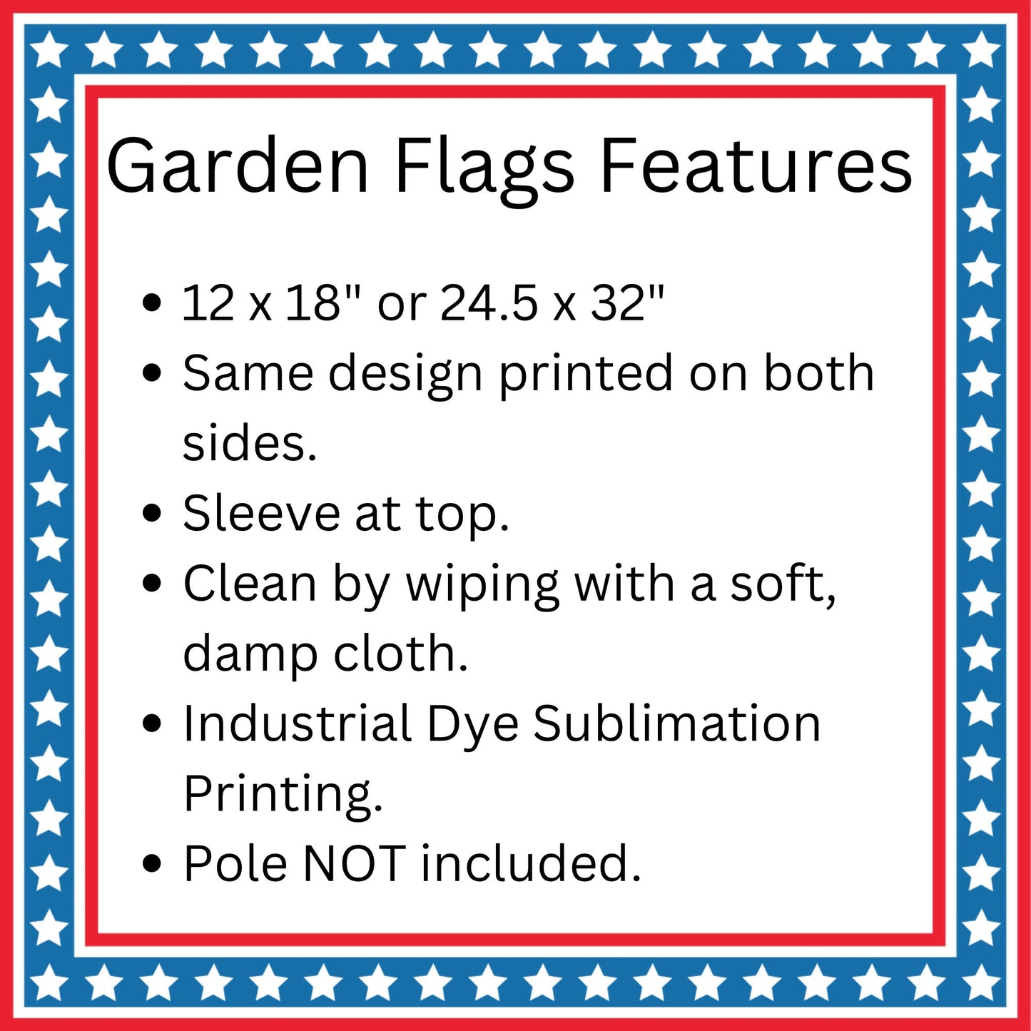 Personalized Garden Flag