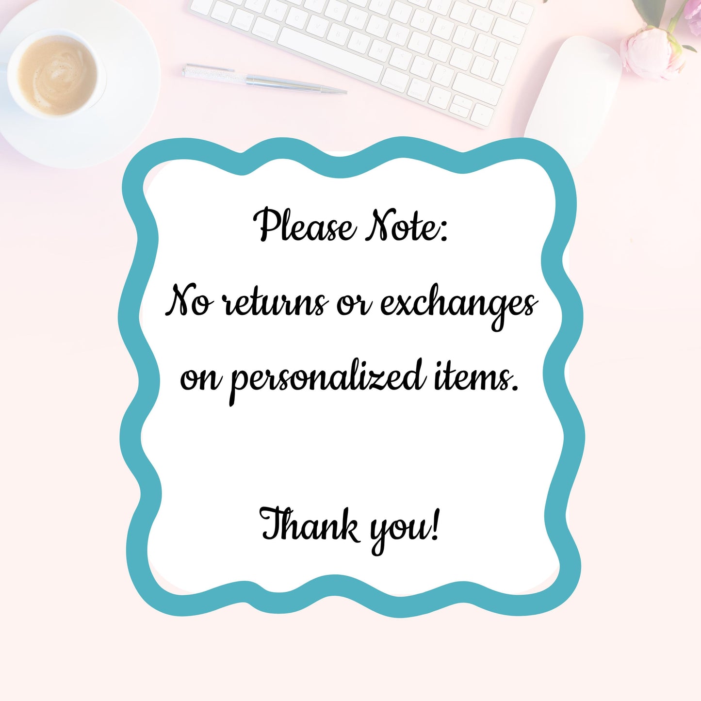 Personalized Notepad, ABCD