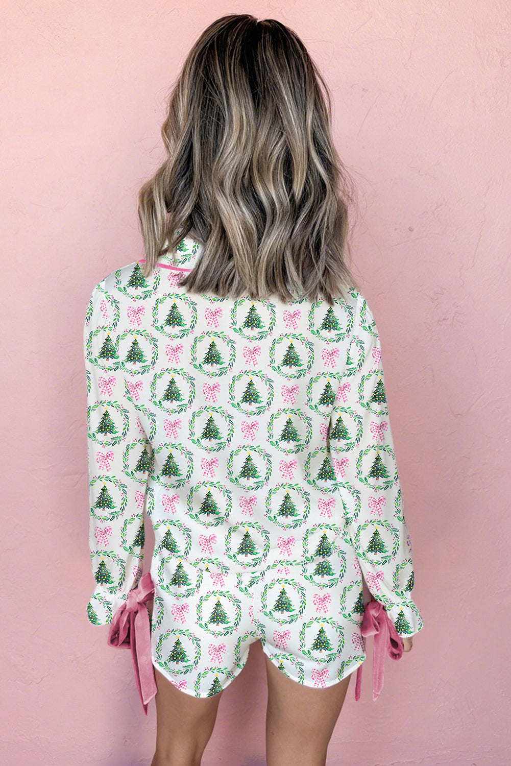 Christmas Pajama 2pcs Short Set