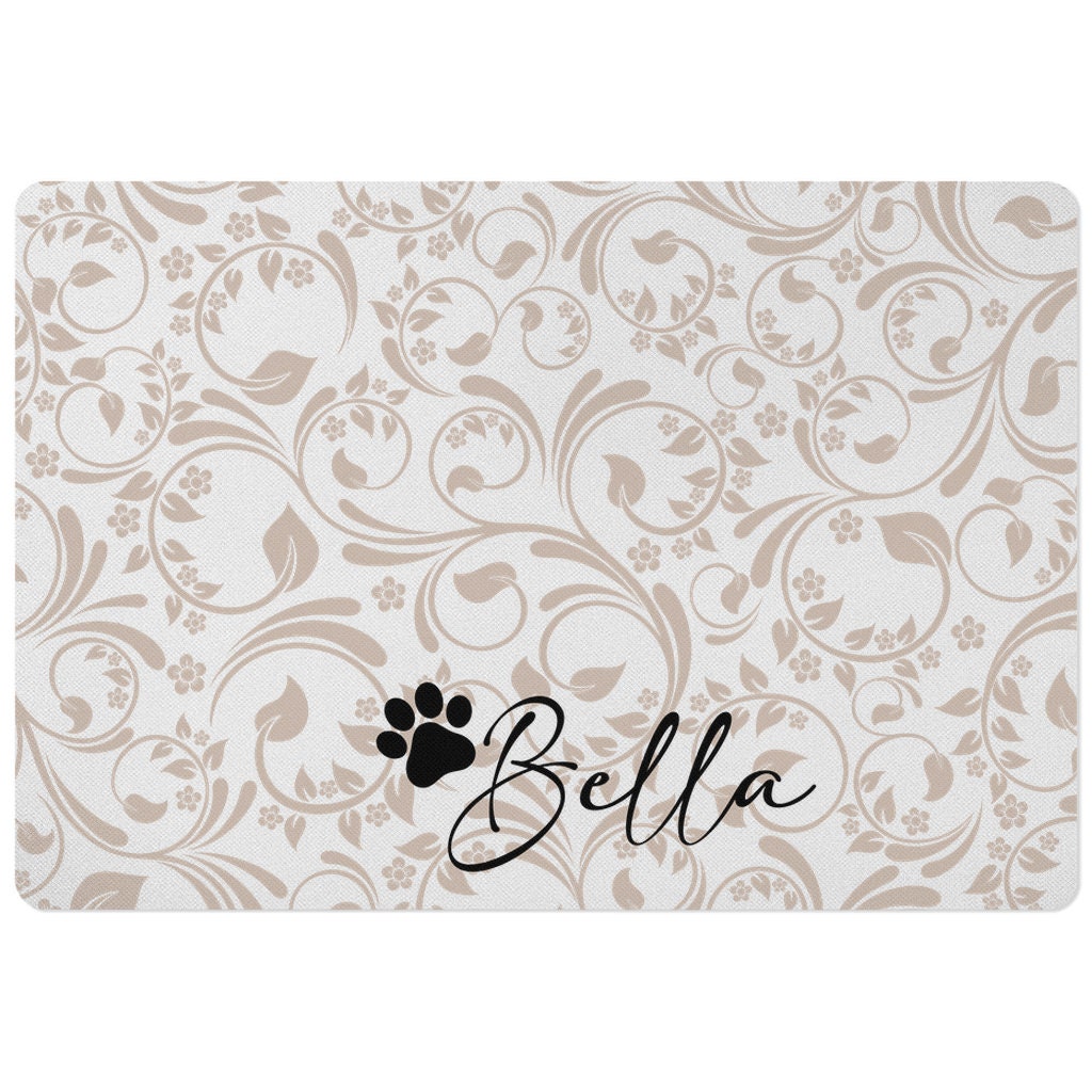 Custom Pet Mat, Dog Food Placemat