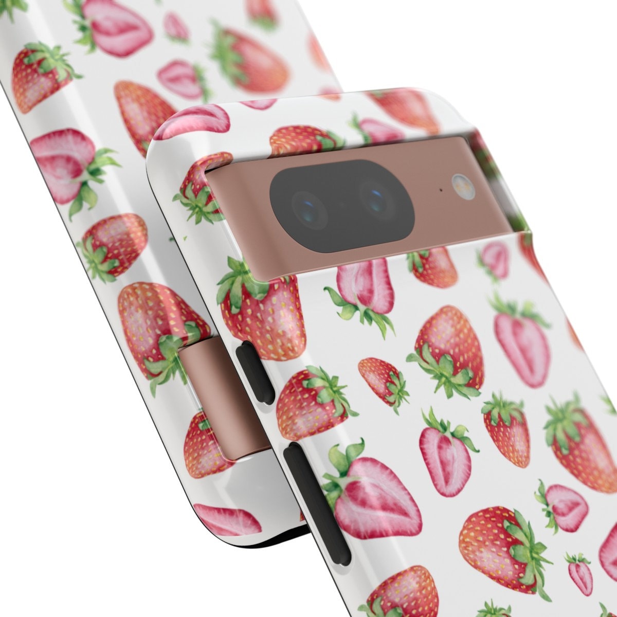 Custom Phone Case, Strawberries