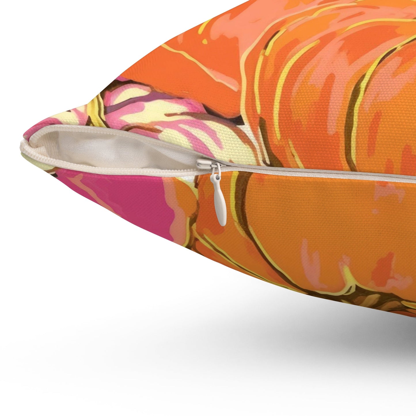 Fall Pumpkin Throw Pillow
