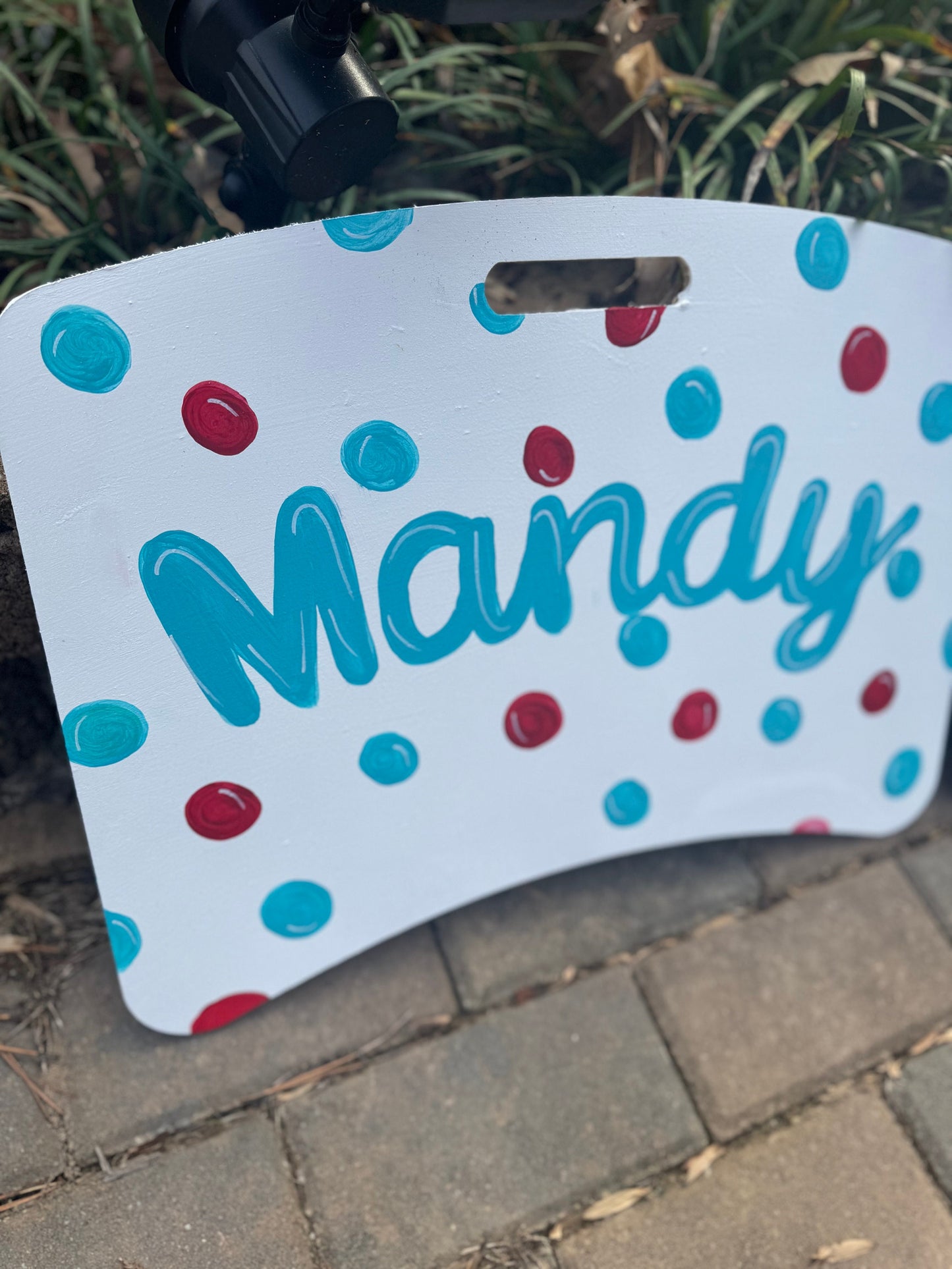 Personalized Wood Lapboard Hand Painted Study Board, Graduation Gift, Laptop, Reading