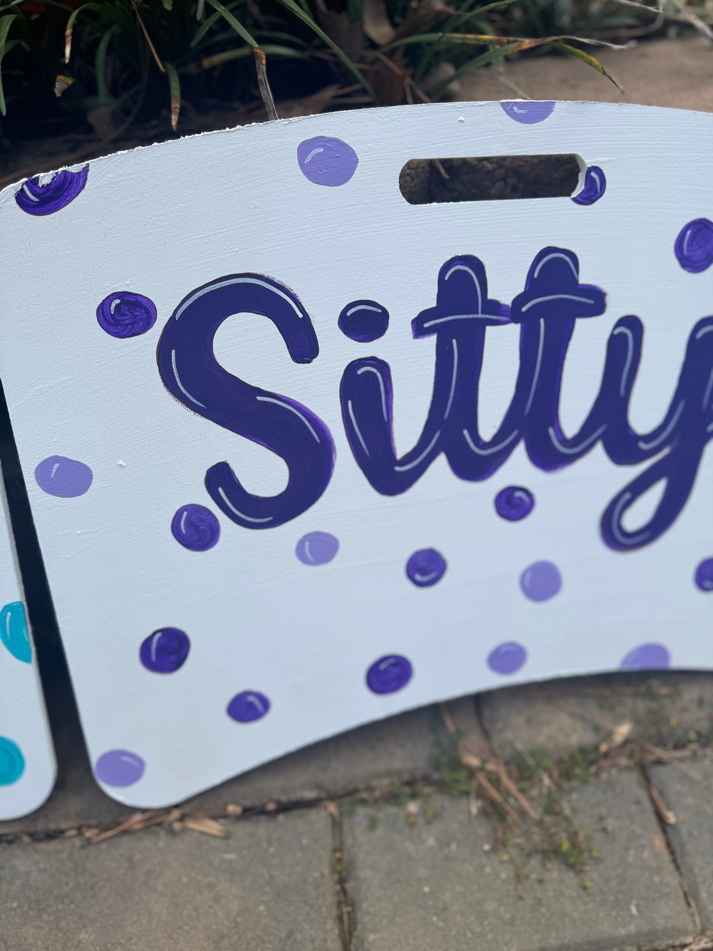 Personalized Wood Lapboard Hand Painted Study Board, Graduation Gift, Laptop, Reading