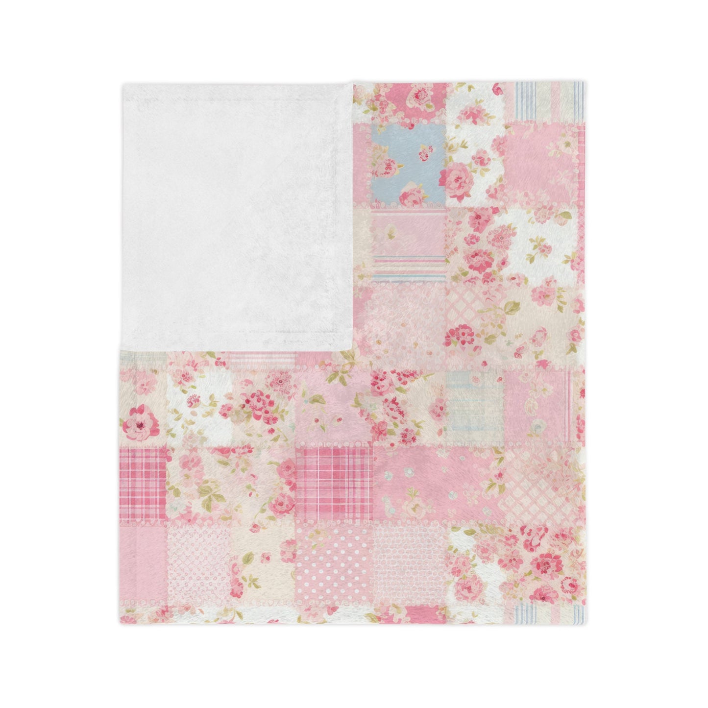 Boho Baby Girl Minky Blanket