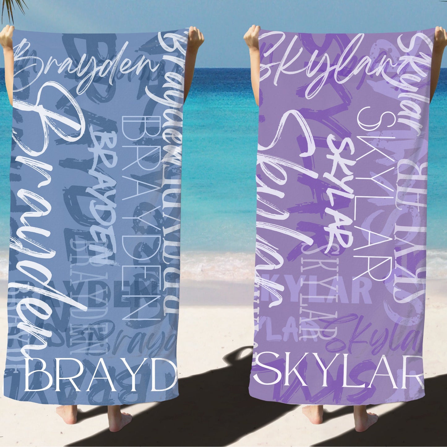 Personalized Beach Towel