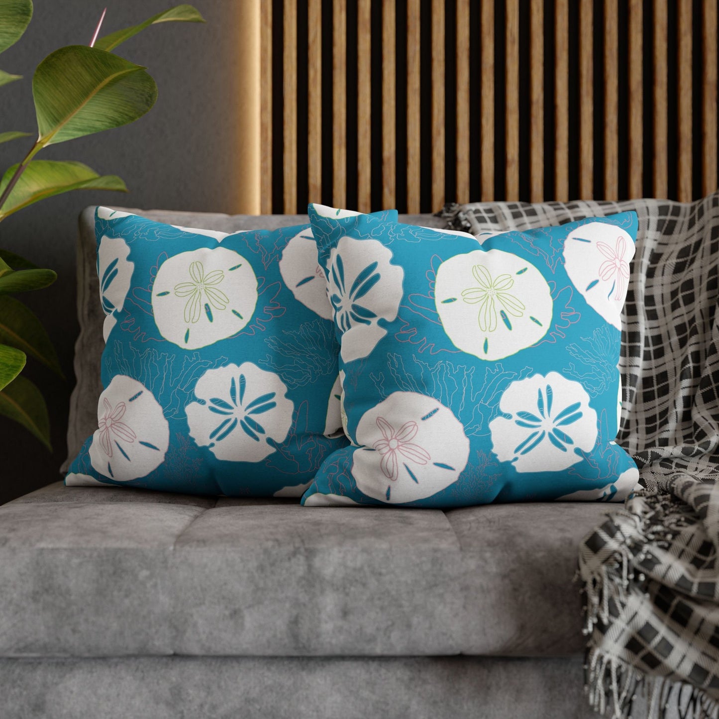 Sand Dollars Throw Pillow