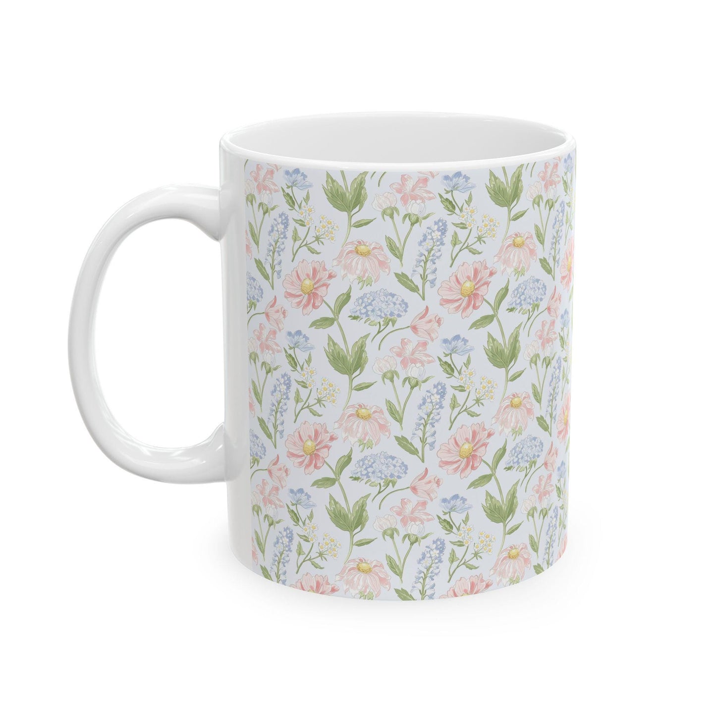Coquette Floral Ceramic Mug