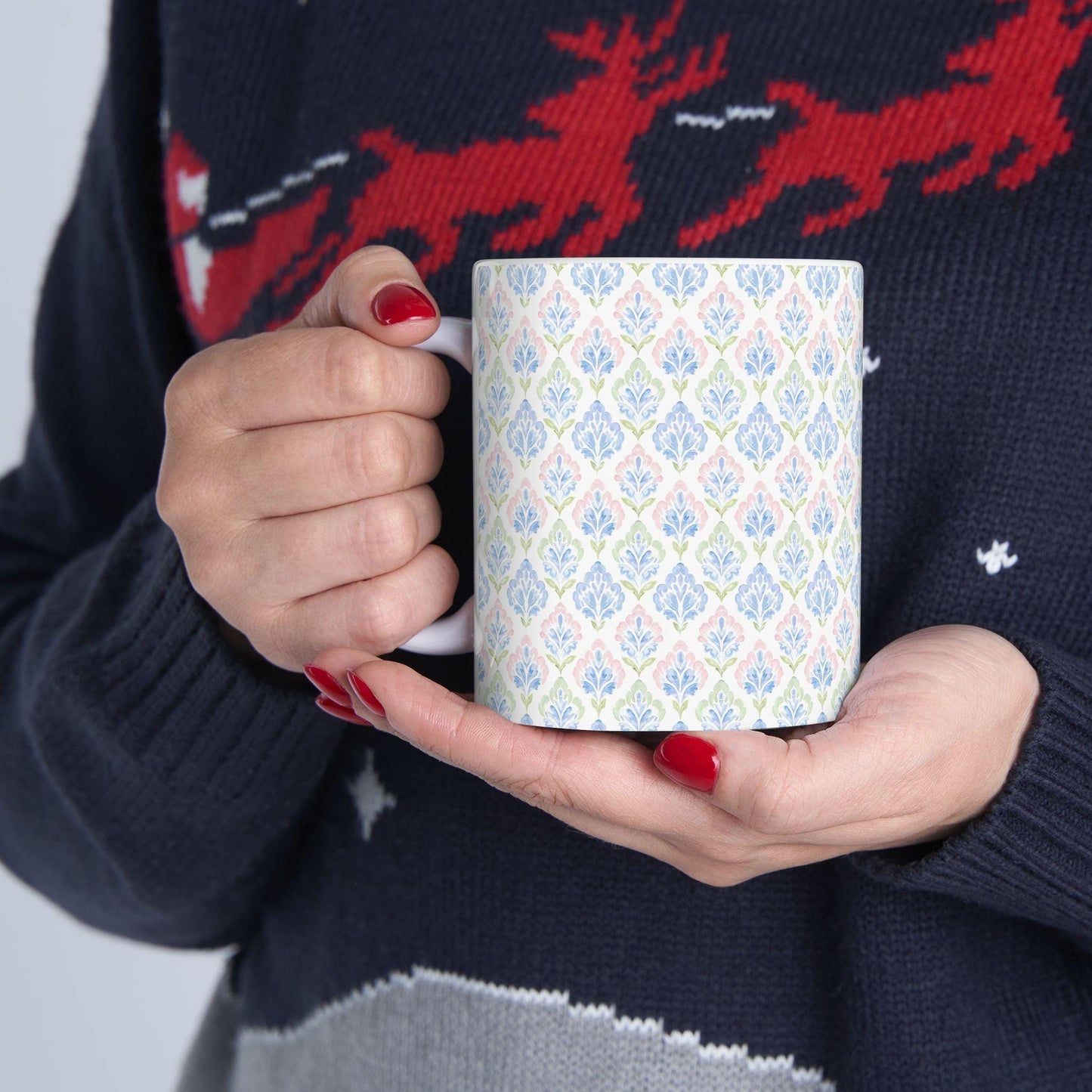 Coquette Floral Ceramic Mug
