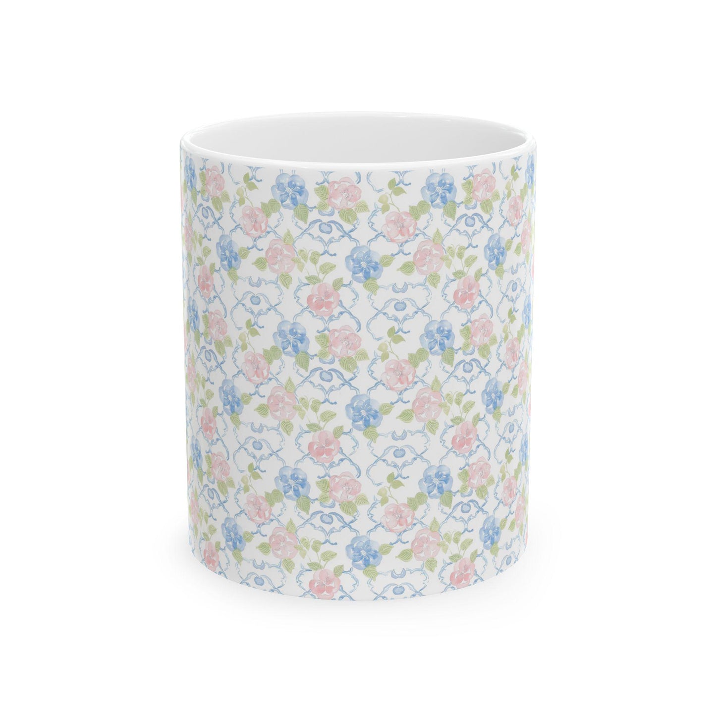 Coquette Floral Ceramic Mug
