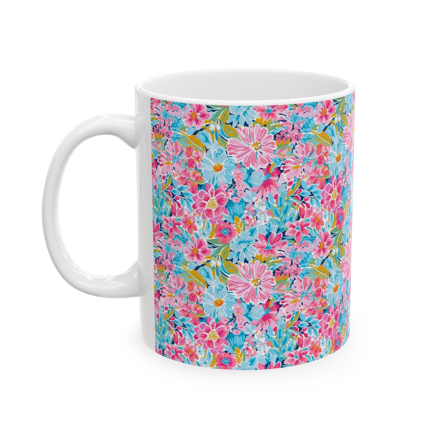 Coquette Floral Ceramic Mug