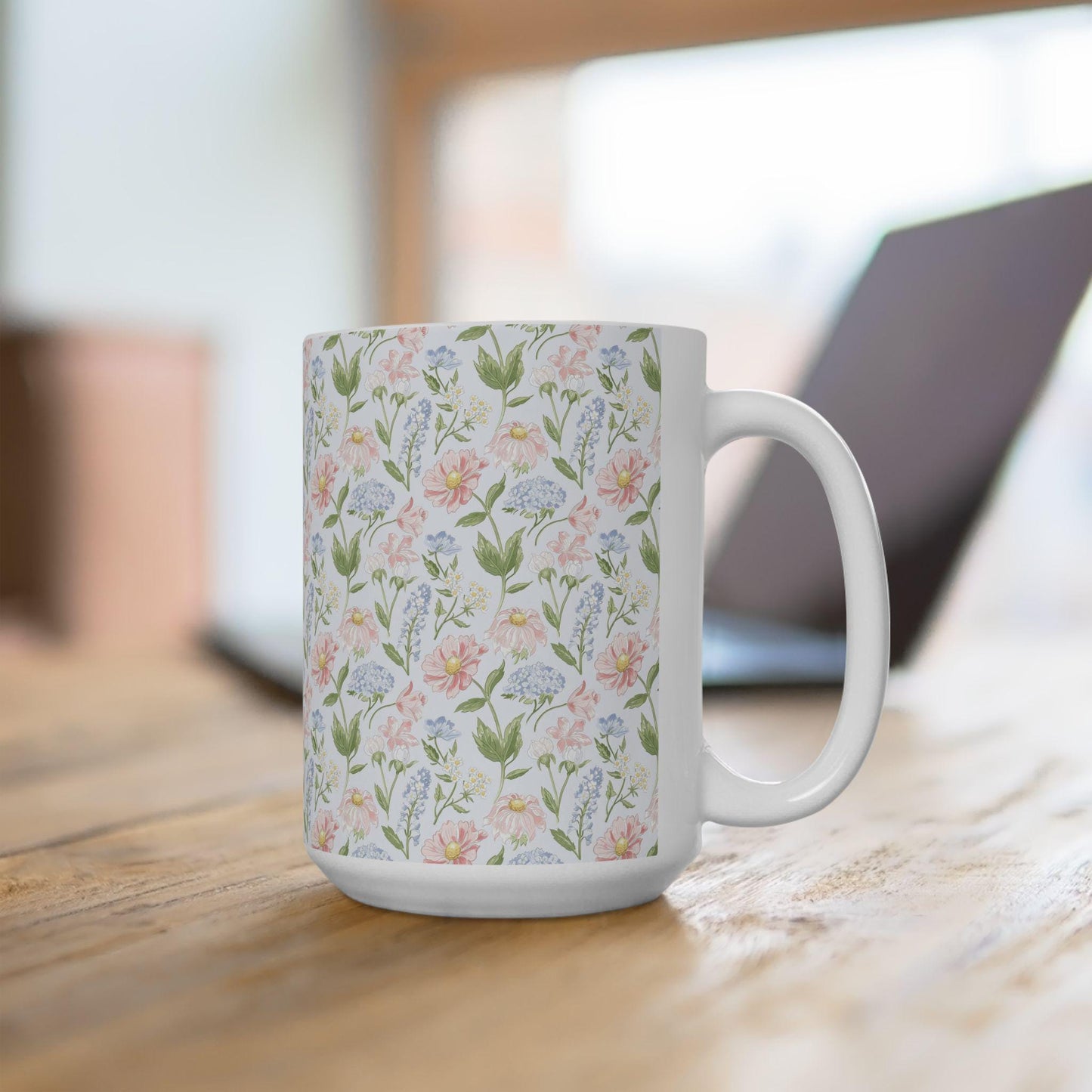 Coquette Floral Ceramic Mug