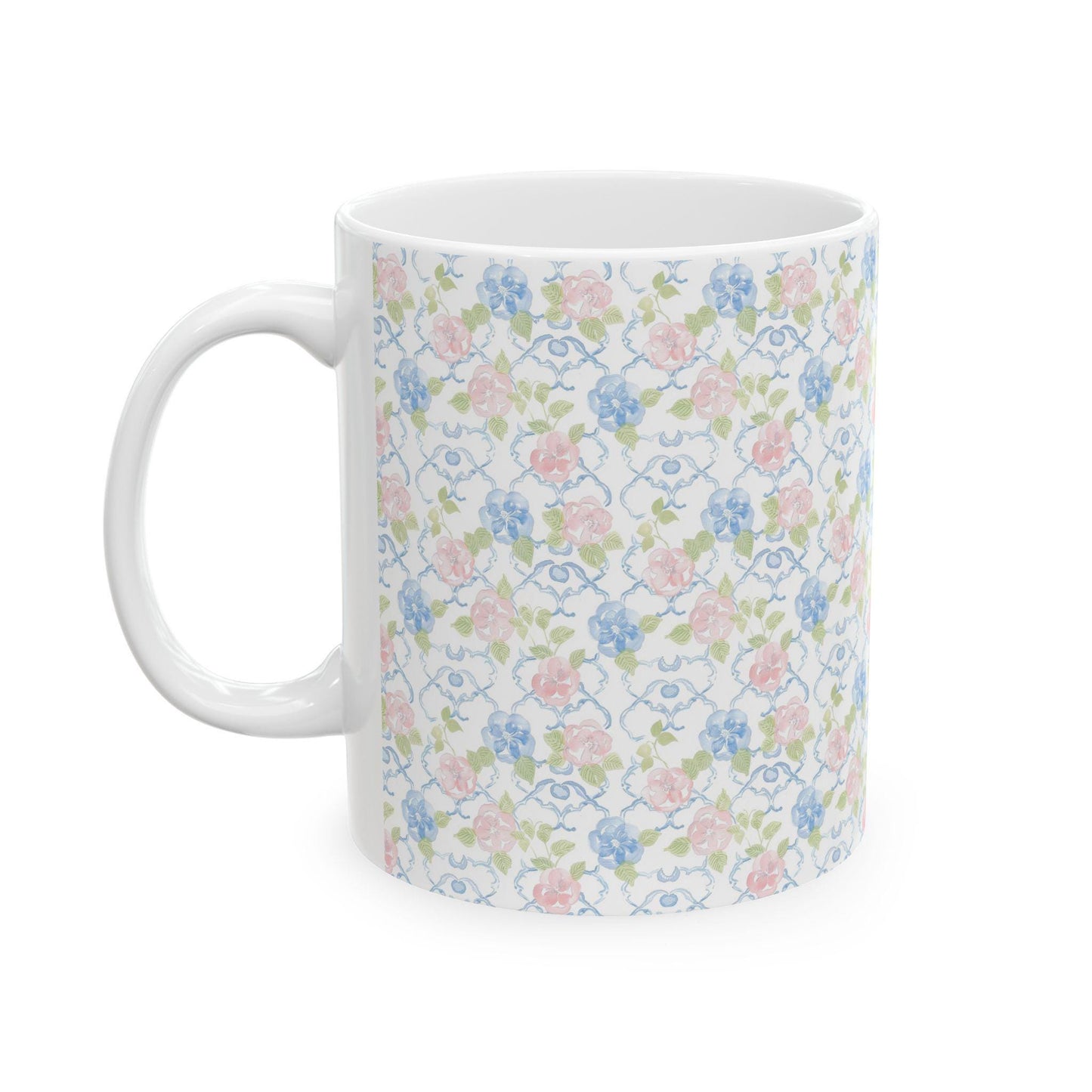Coquette Floral Ceramic Mug
