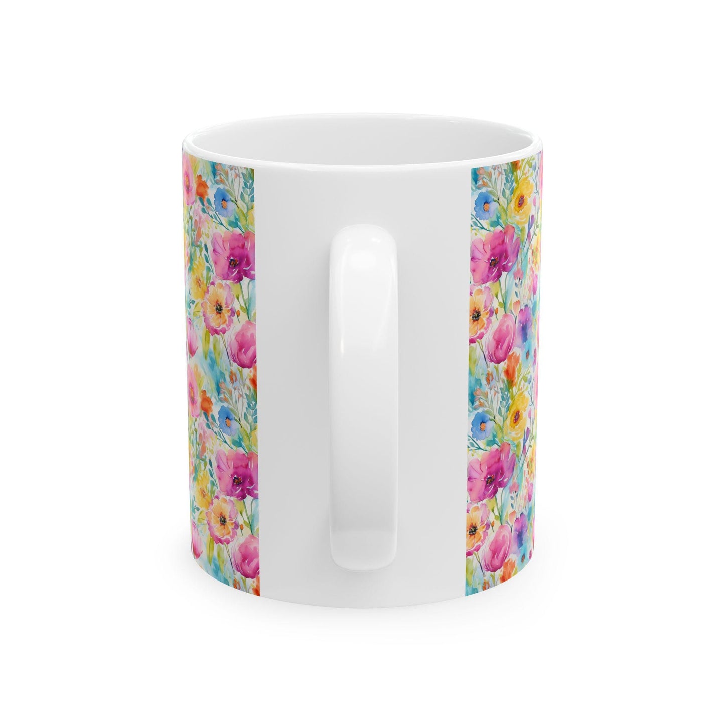 Wildflower Floral Ceramic Mug
