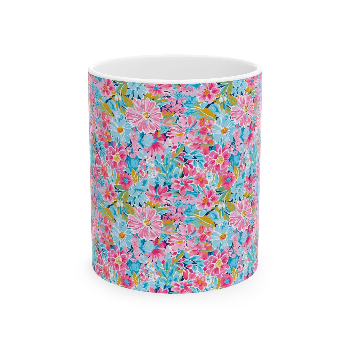 Coquette Floral Ceramic Mug