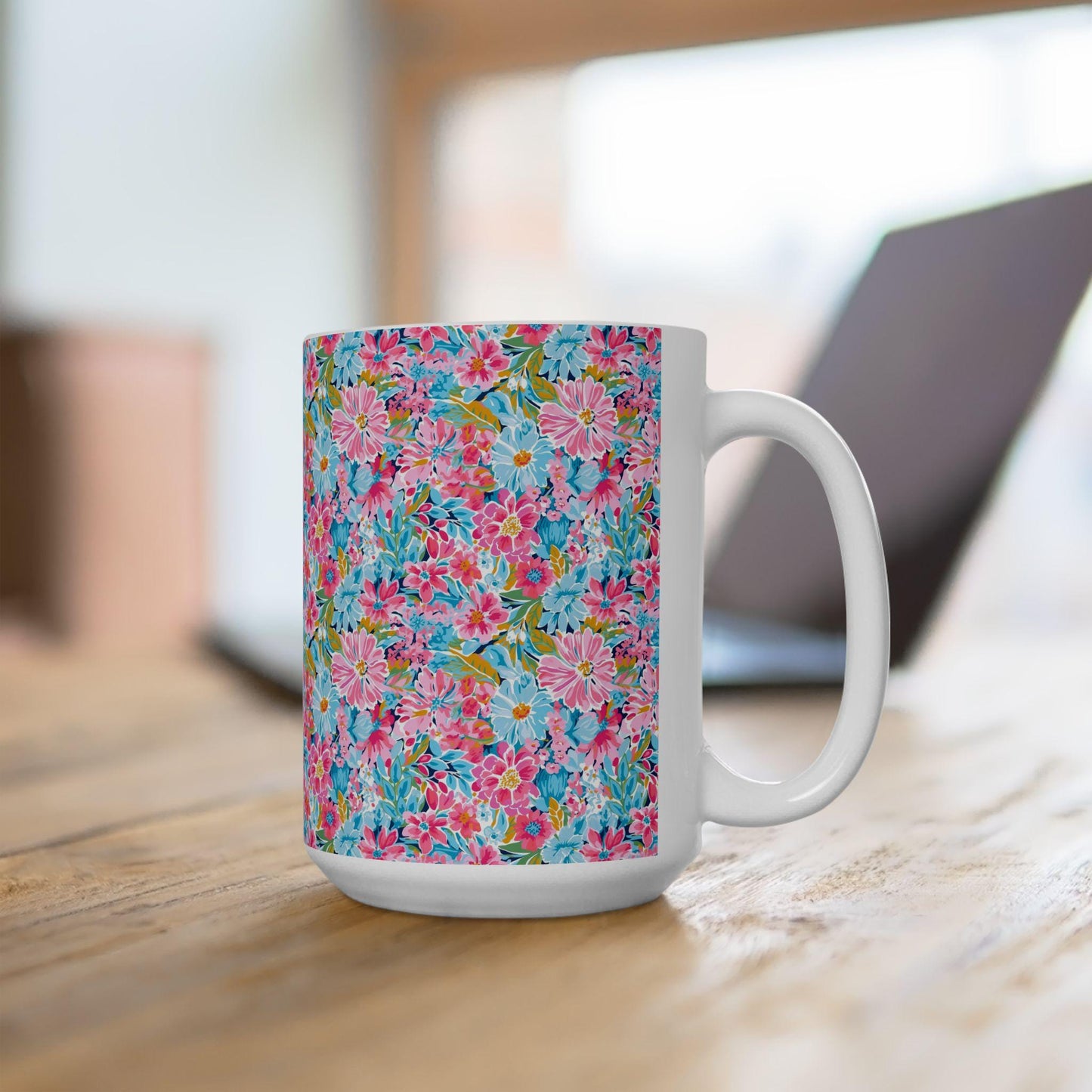Coquette Floral Ceramic Mug