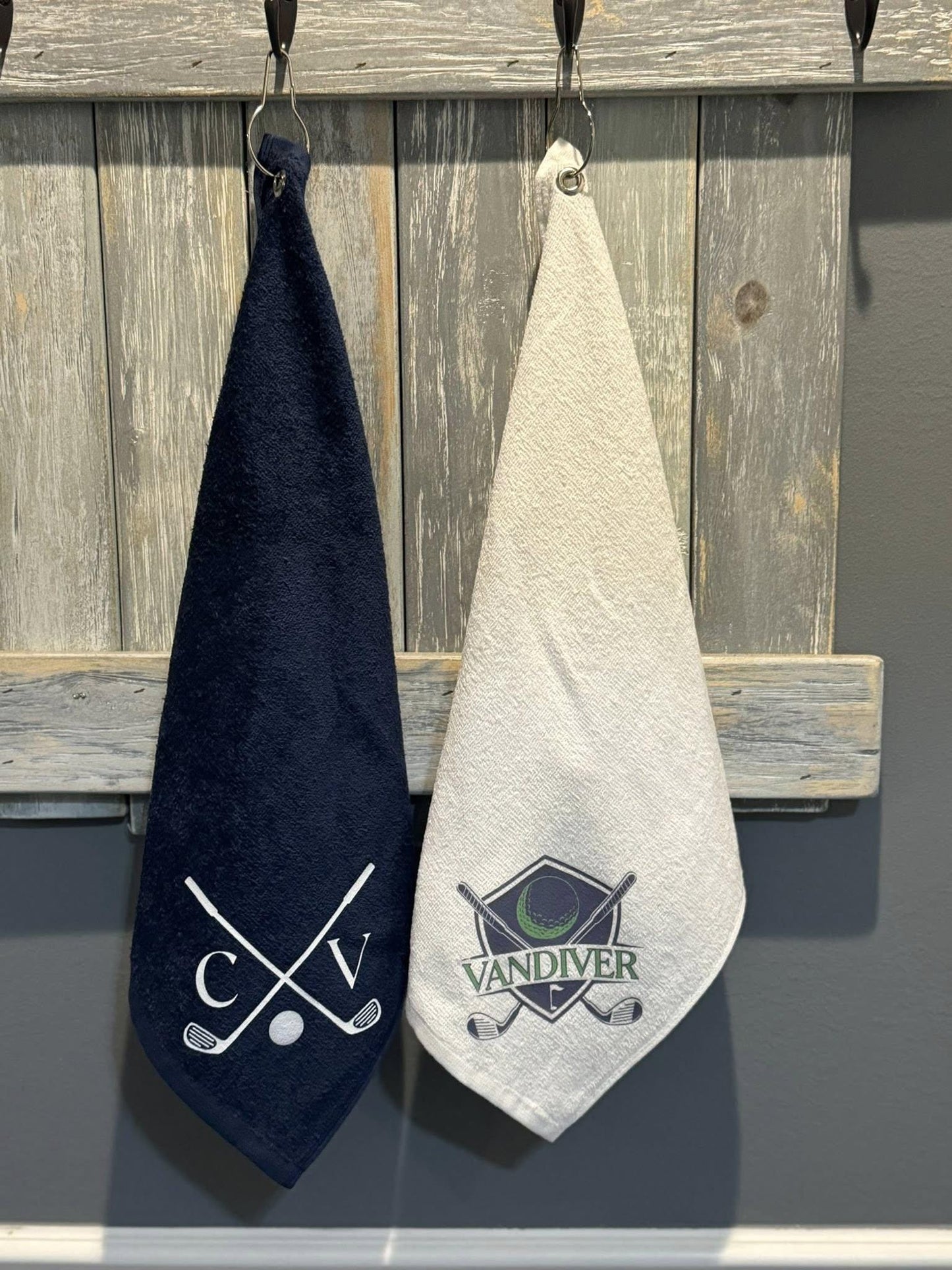 Custom Golf Towel, Golf Gear, Towel for Golf, Dad Golf Gift, Fathers Day Golf, Groomsmen Gifts, Monogrammed Towel, Bachelor Party Gift
