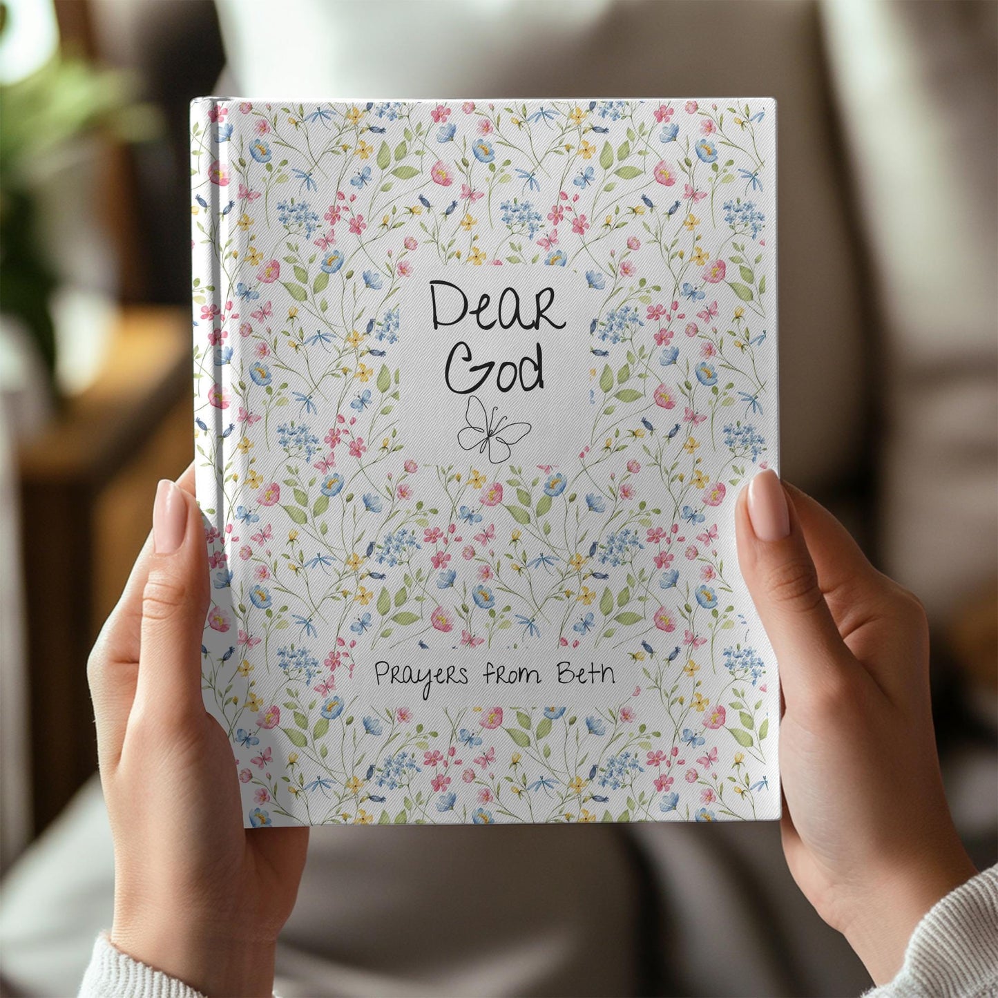 Hardcovered Personal Prayer Journal, Dear God