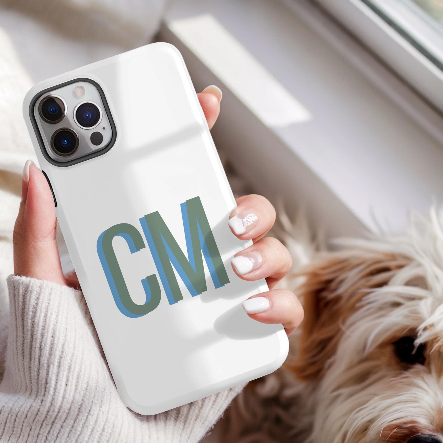 Phone Case, Shadow Monogram