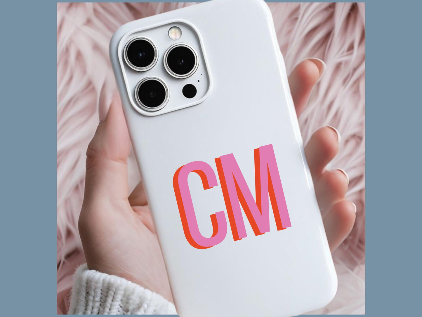Phone Case, Shadow Monogram
