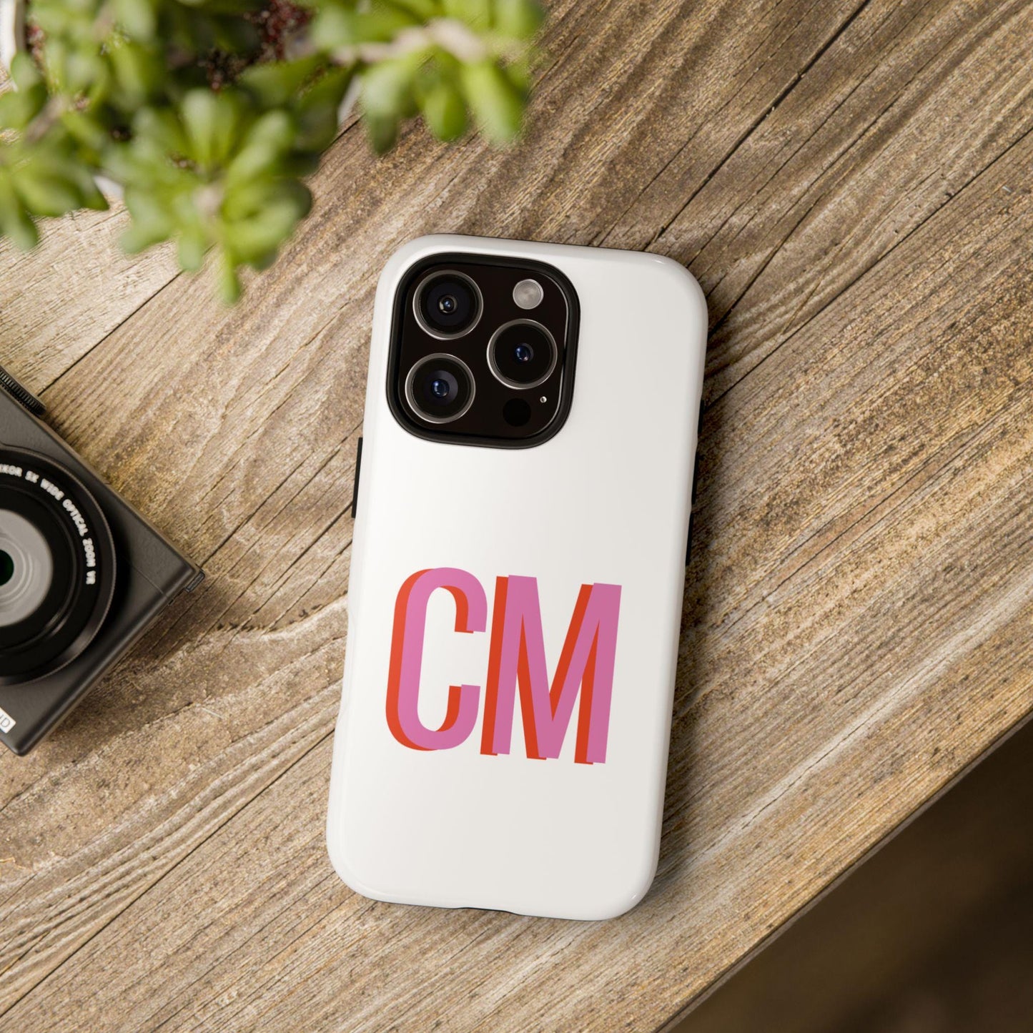 Phone Case, Shadow Monogram