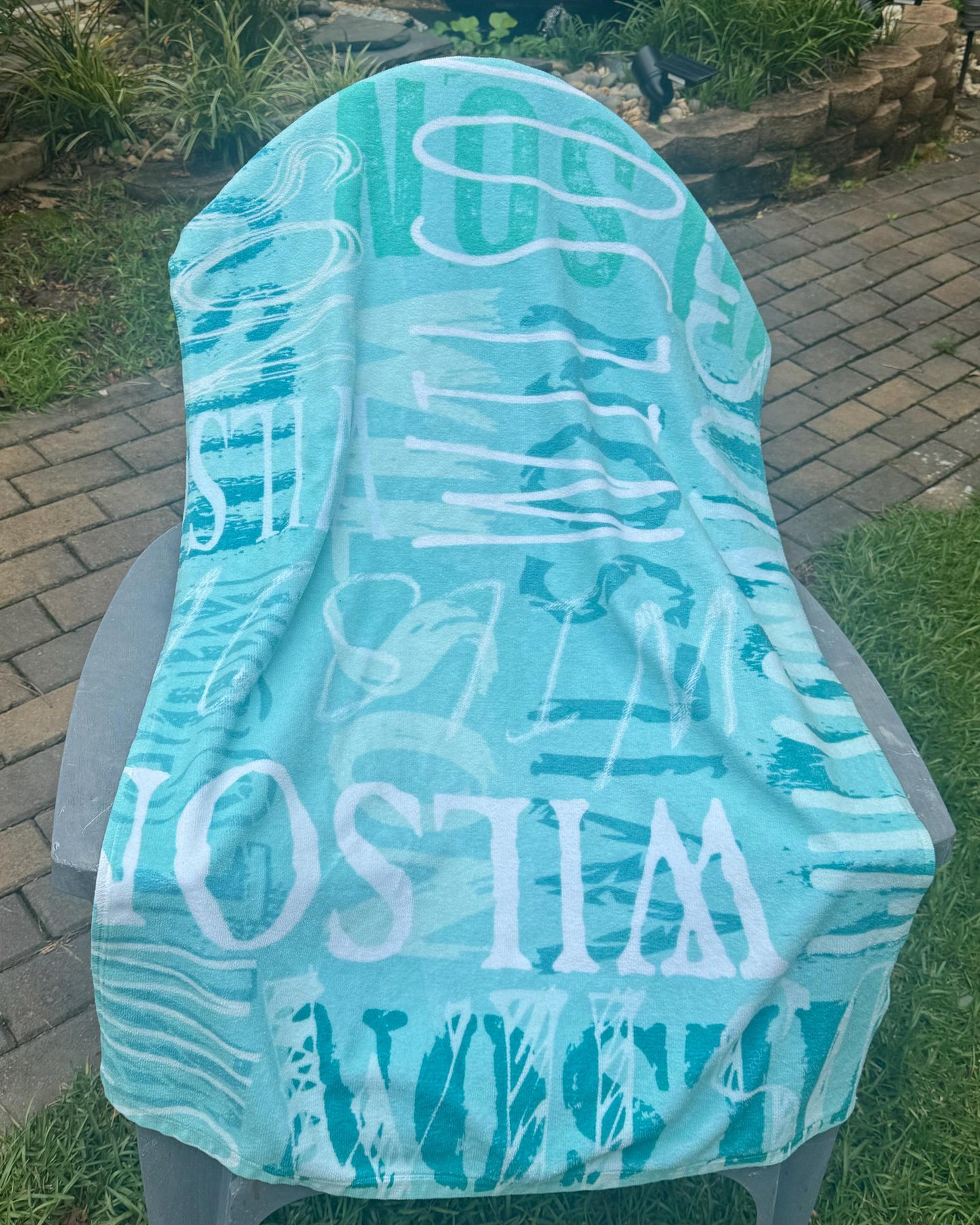 Personalized Beach Towel