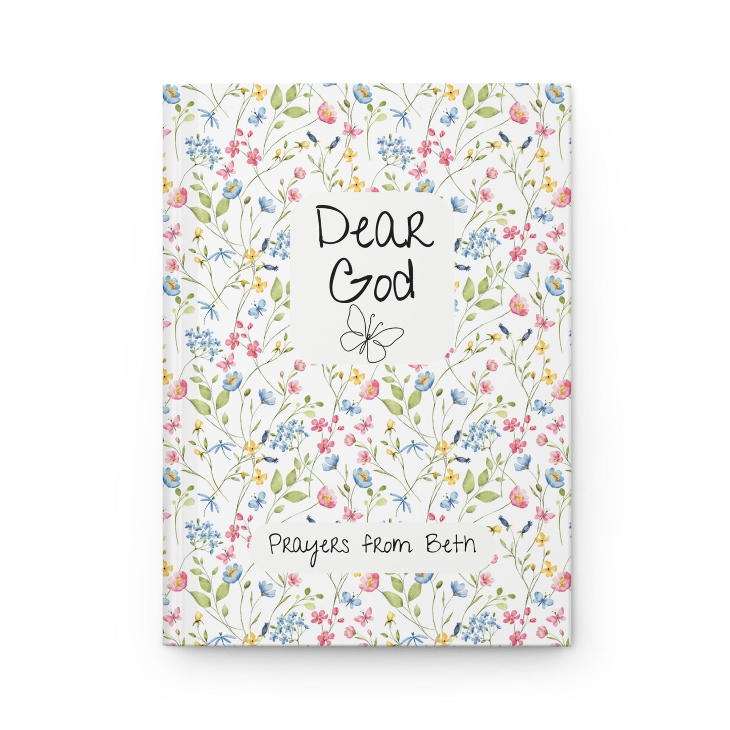 Hardcovered Personal Prayer Journal, Dear God