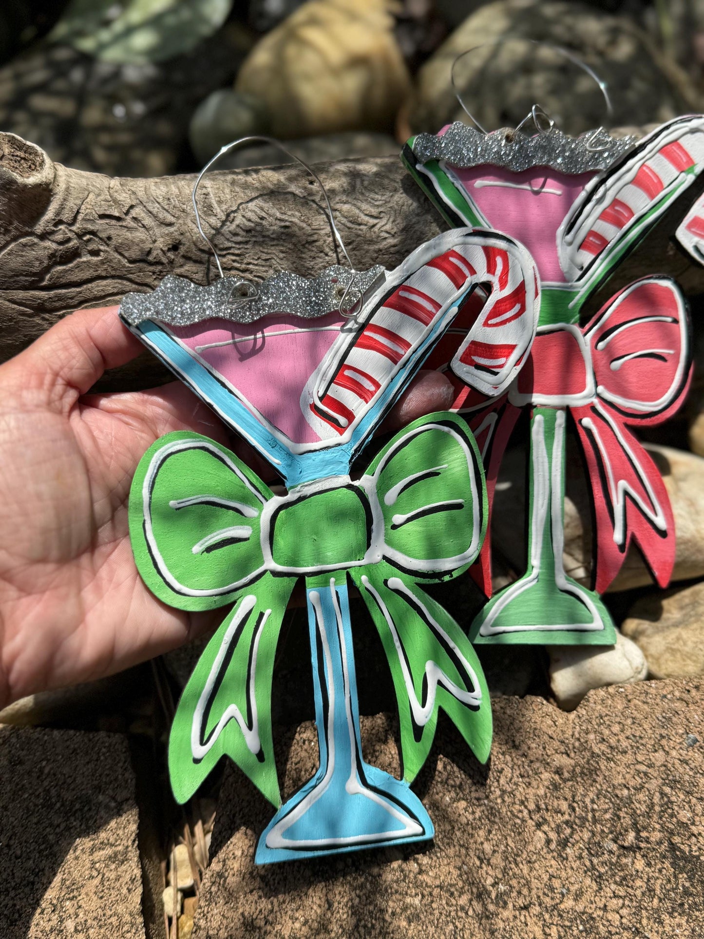 Christmas Martini Ornament