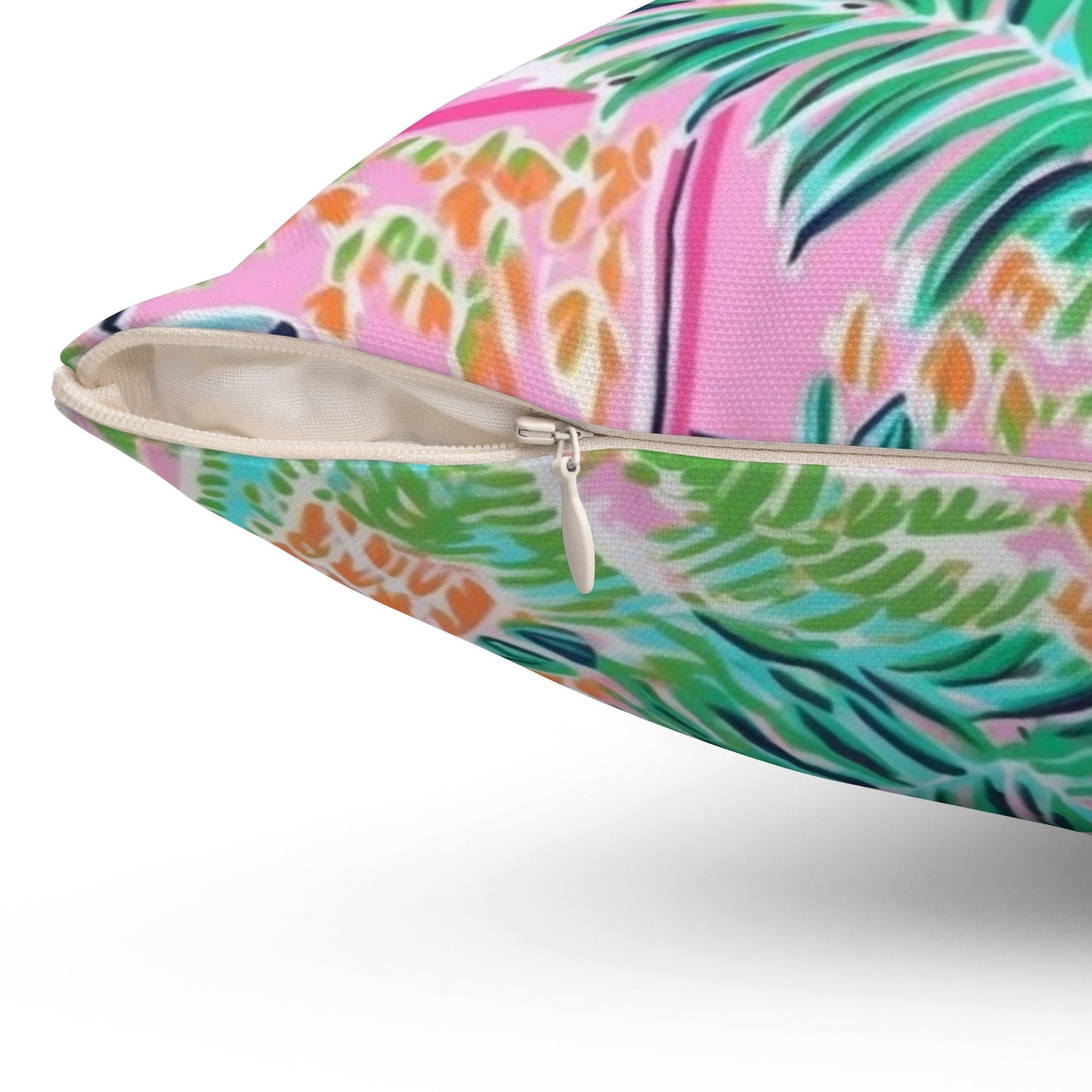 Custom Throw Pillow, Preppy Golf Cart