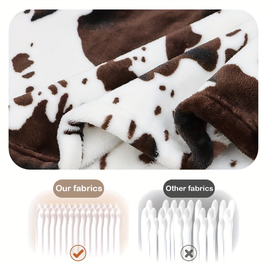 Cow Print Blanket